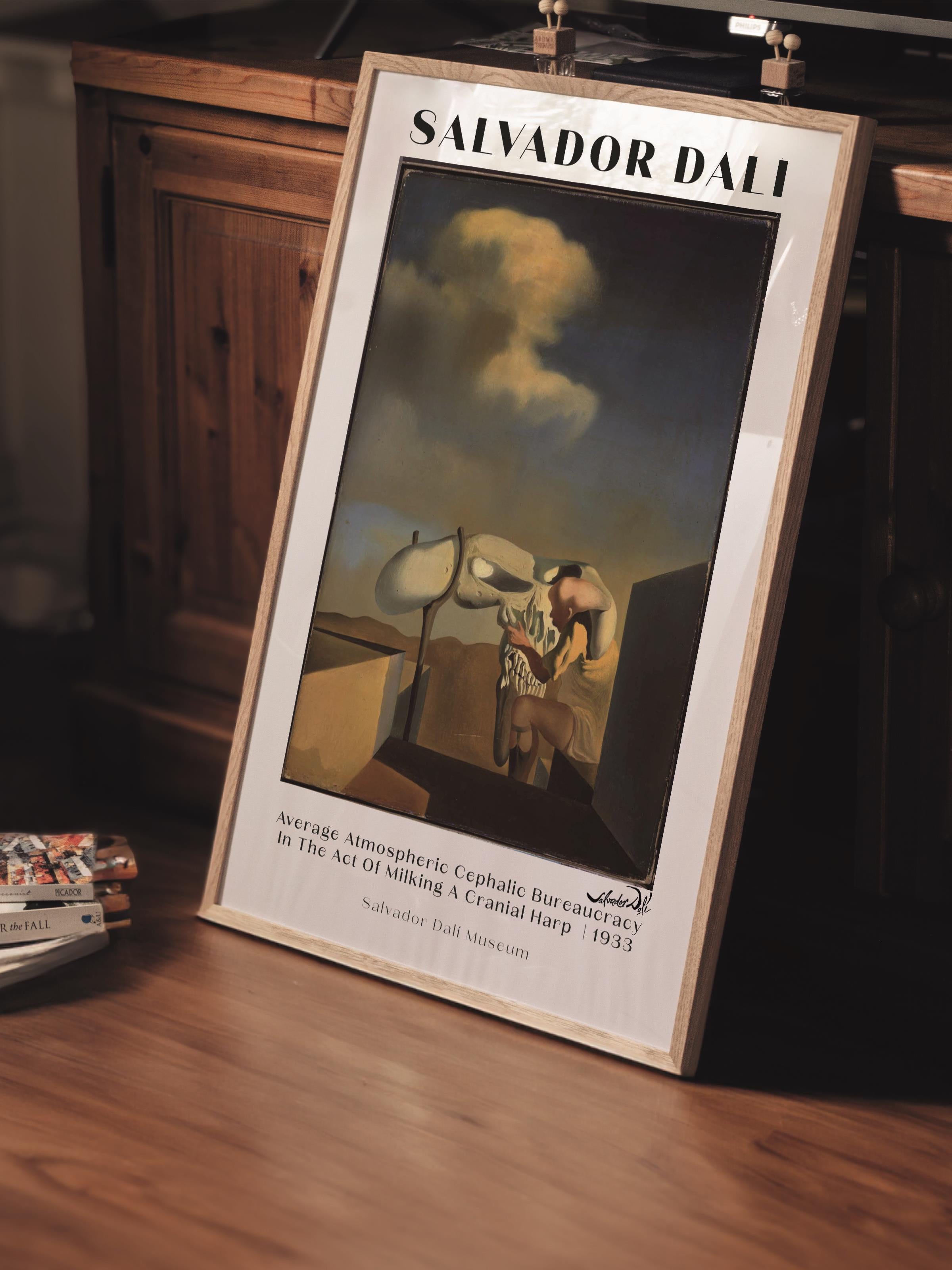 Salvador Dali Duvar Posteri - Duvar Dekoru - Sanat Serisi Posterleri - Kalın Kağıt - Çerçevesiz