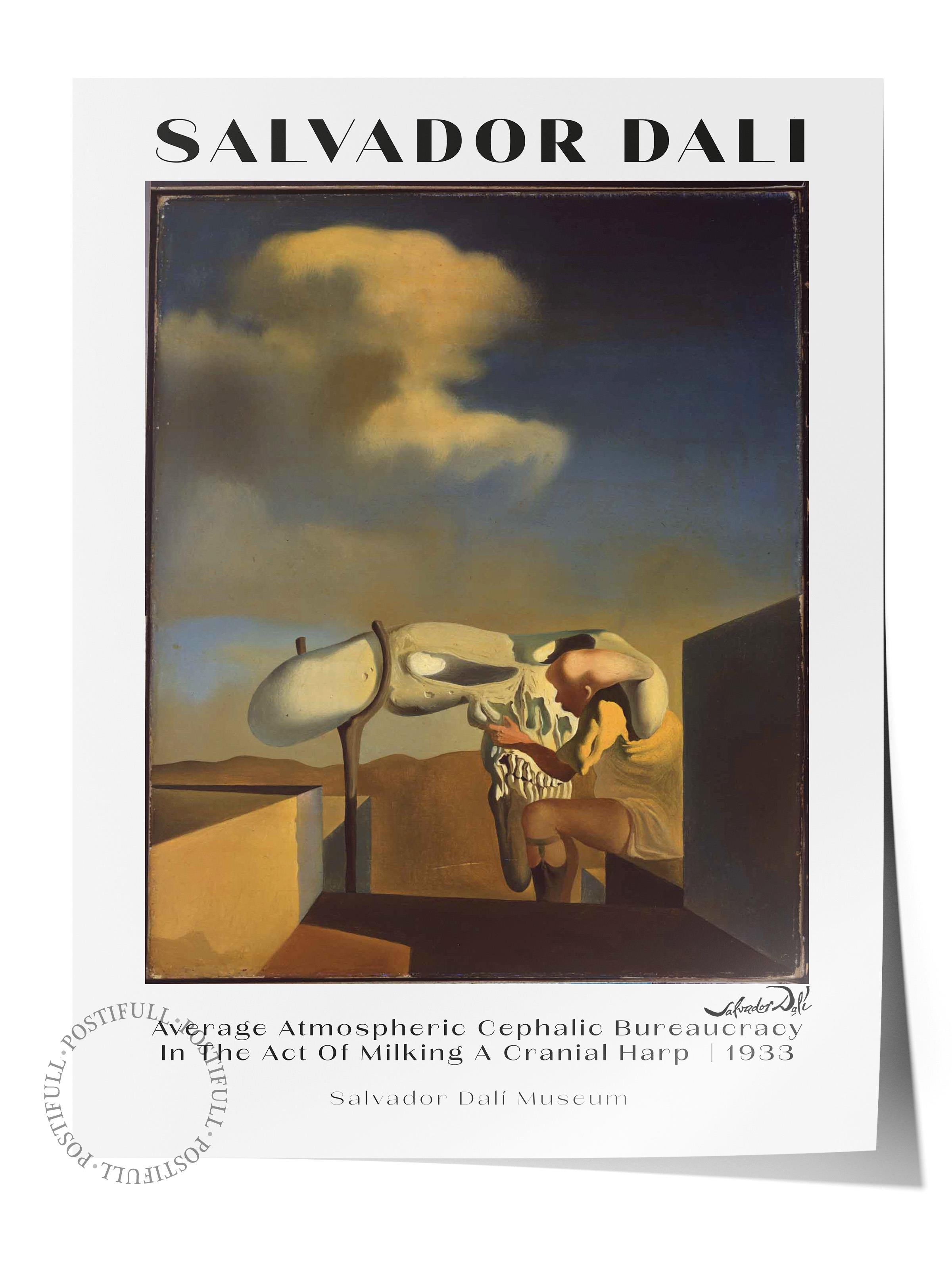 Salvador Dali Duvar Posteri - Duvar Dekoru - Sanat Serisi Posterleri - Kalın Kağıt - Çerçevesiz