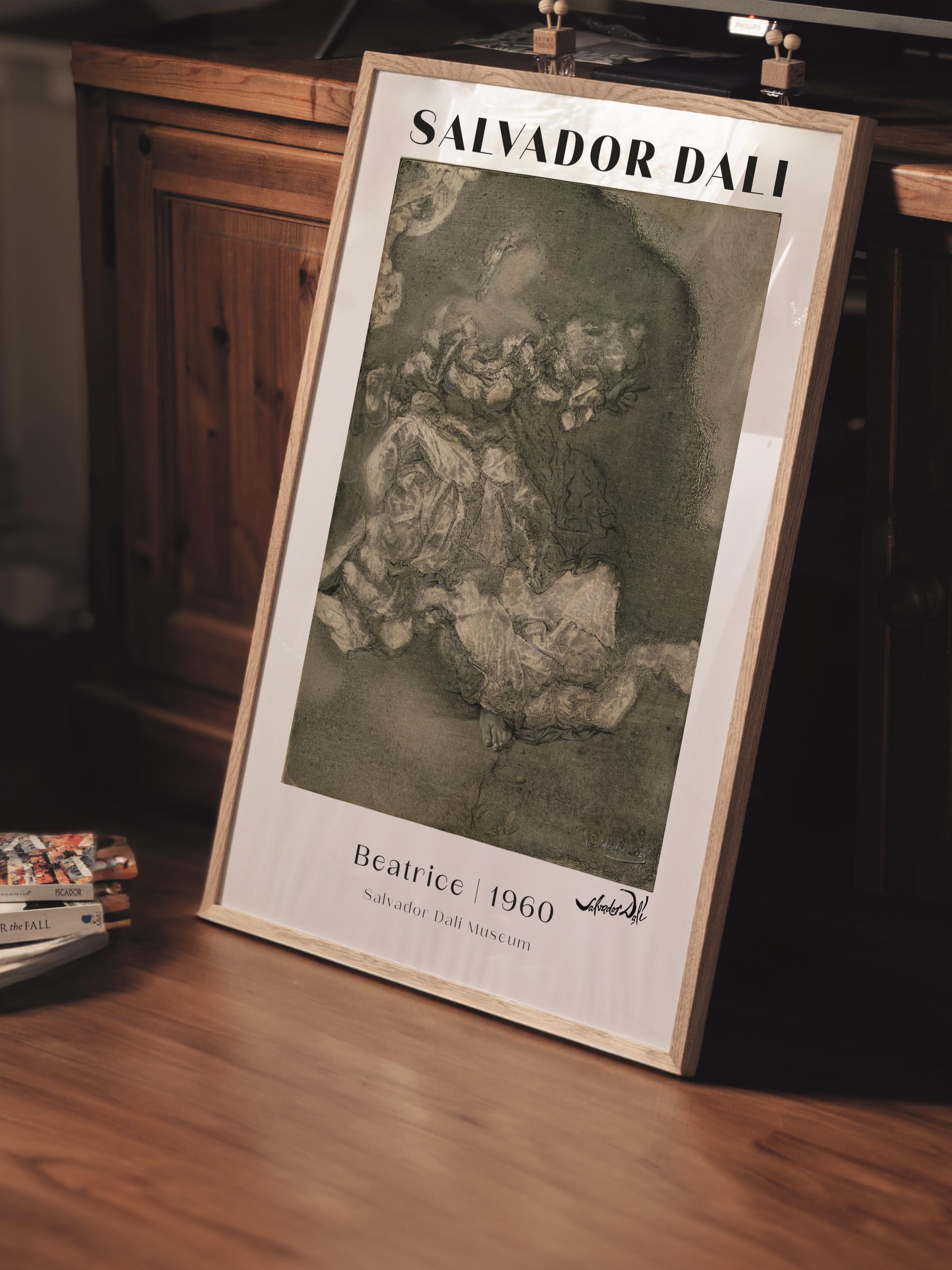 Salvador Dali Duvar Posteri - Duvar Dekoru - Sanat Serisi Posterleri - Kalın Kağıt - Çerçevesiz