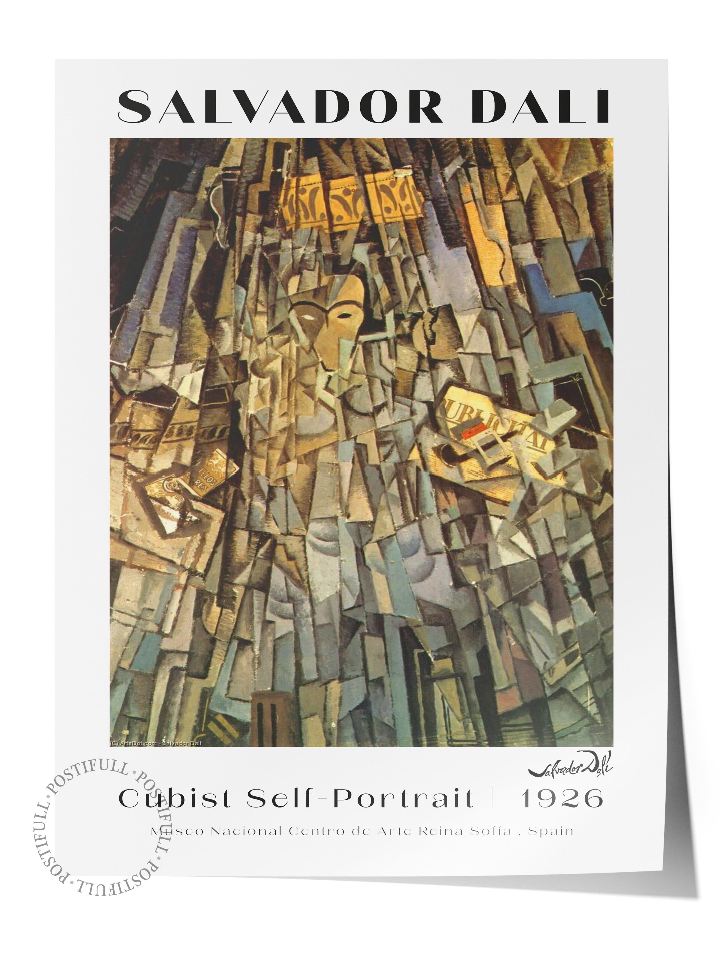 Salvador Dali Duvar Posteri - Duvar Dekoru - Sanat Serisi Posterleri - Kalın Kağıt - Çerçevesiz