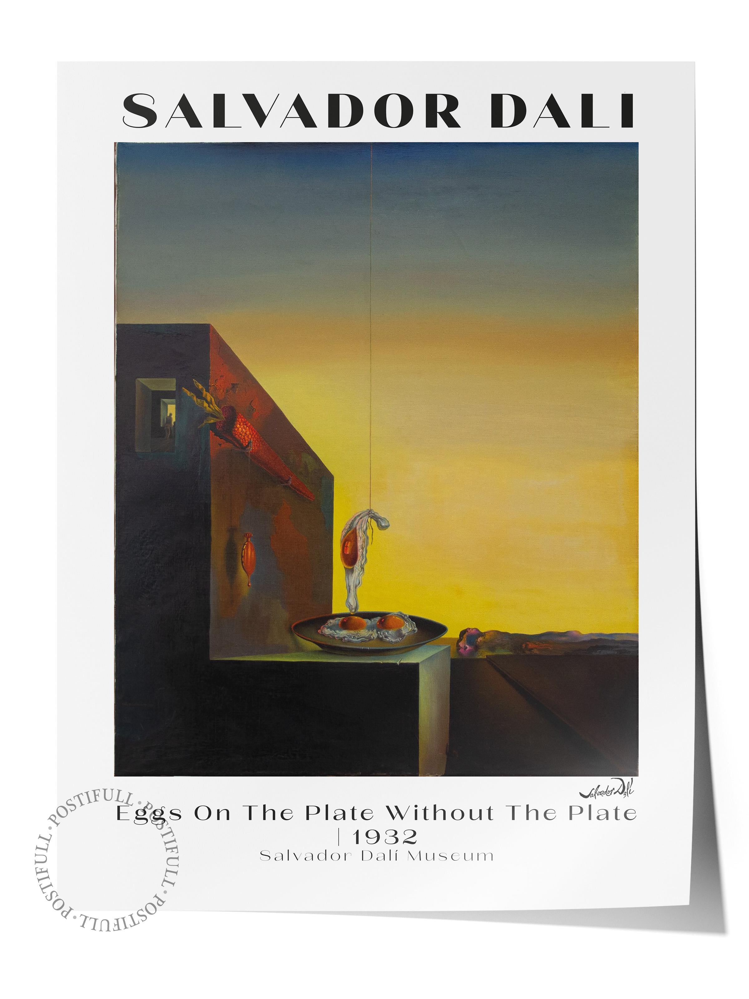 Salvador Dali Duvar Posteri - Duvar Dekoru - Sanat Serisi Posterleri - Kalın Kağıt - Çerçevesiz