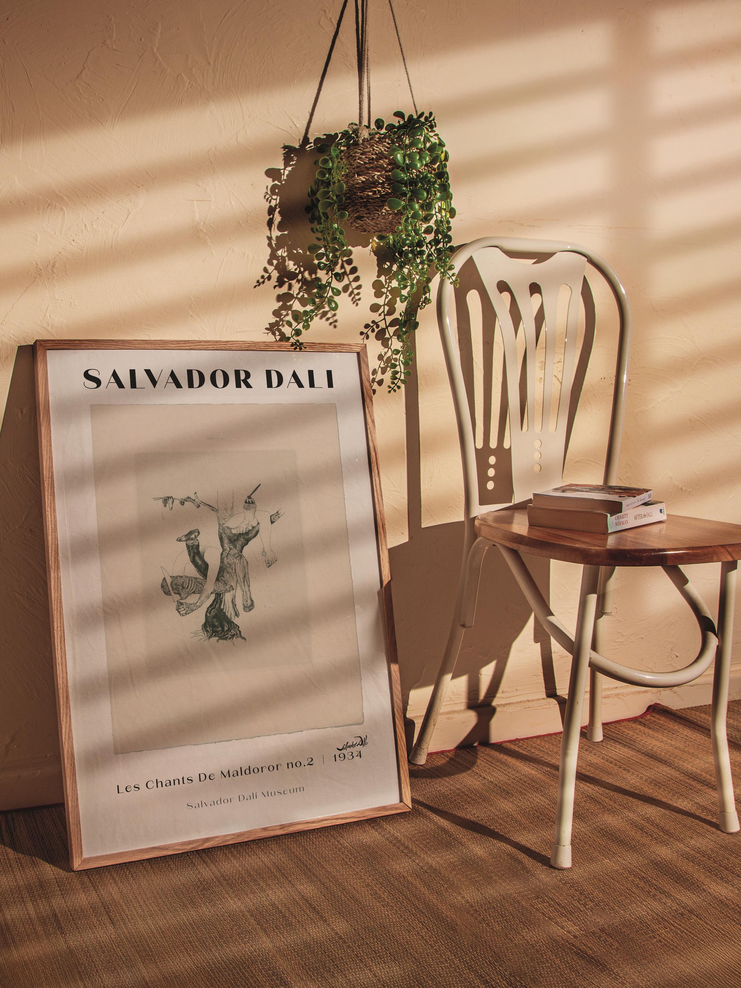 Salvador Dali Duvar Posteri - Duvar Dekoru - Sanat Serisi Posterleri - Kalın Kağıt - Çerçevesiz