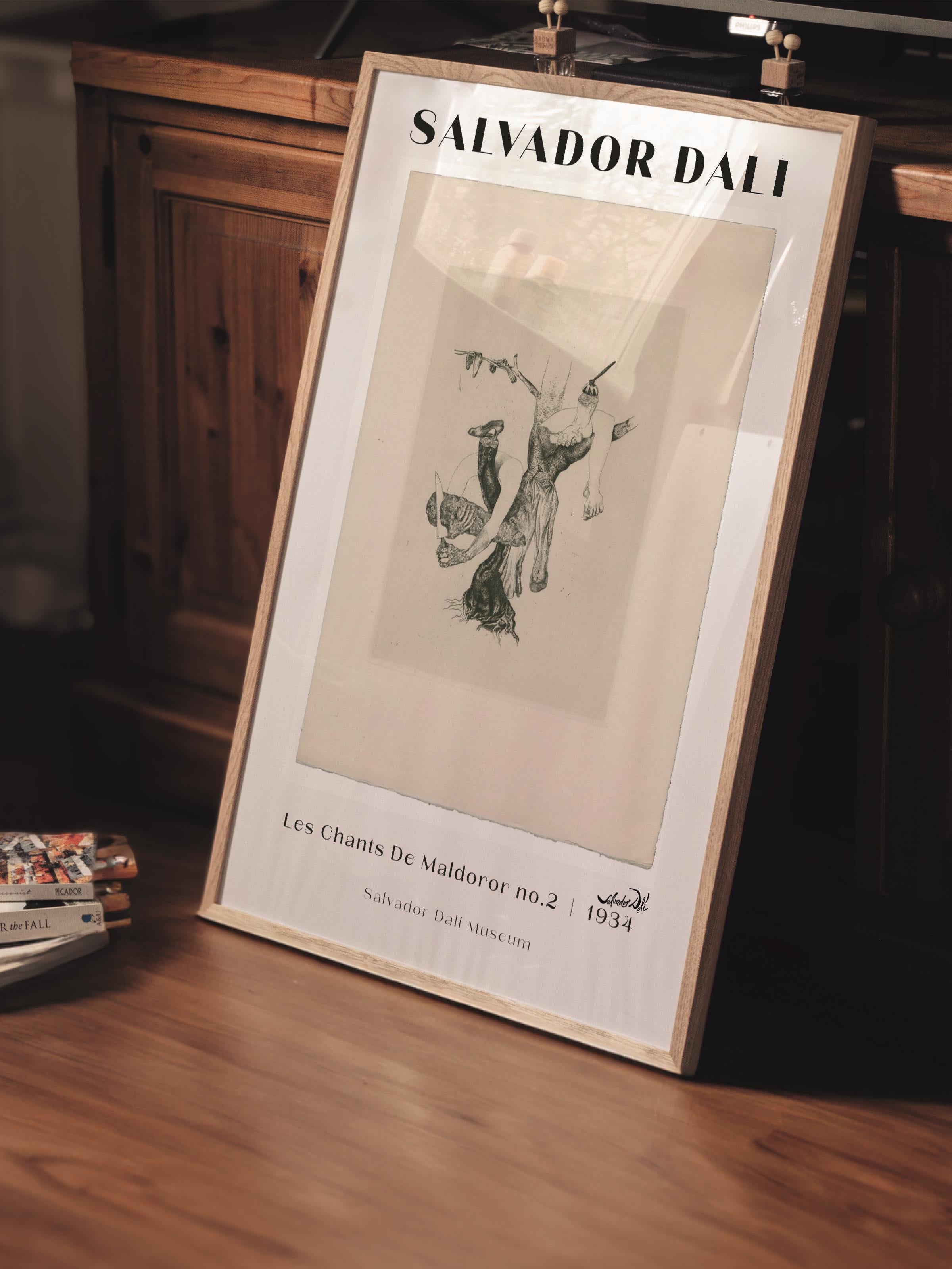 Salvador Dali Duvar Posteri - Duvar Dekoru - Sanat Serisi Posterleri - Kalın Kağıt - Çerçevesiz
