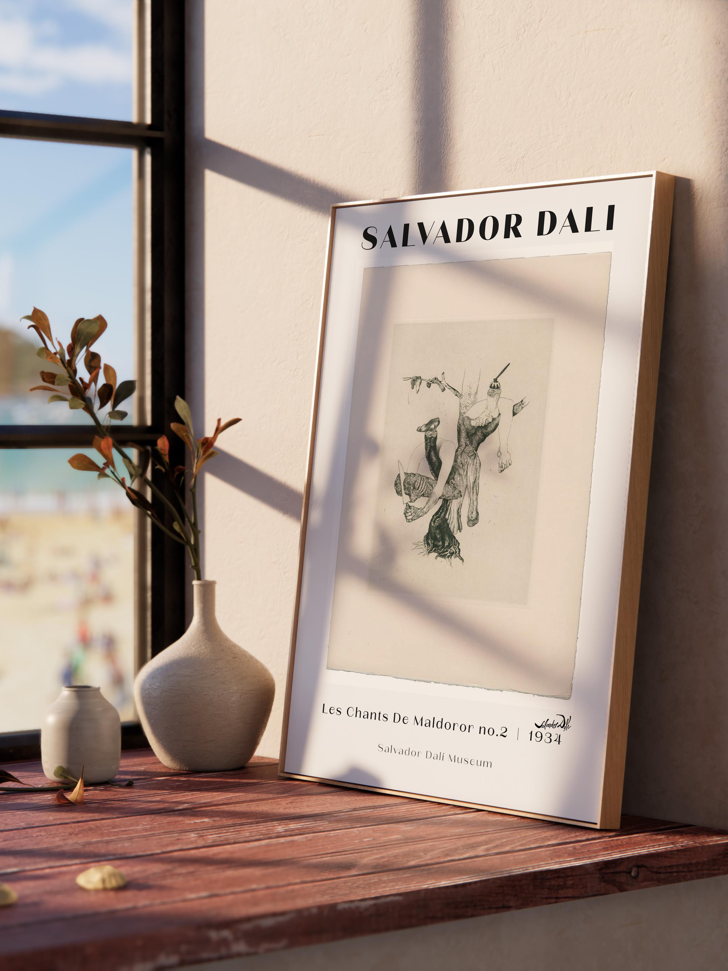 Salvador Dali Duvar Posteri - Duvar Dekoru - Sanat Serisi Posterleri - Kalın Kağıt - Çerçevesiz
