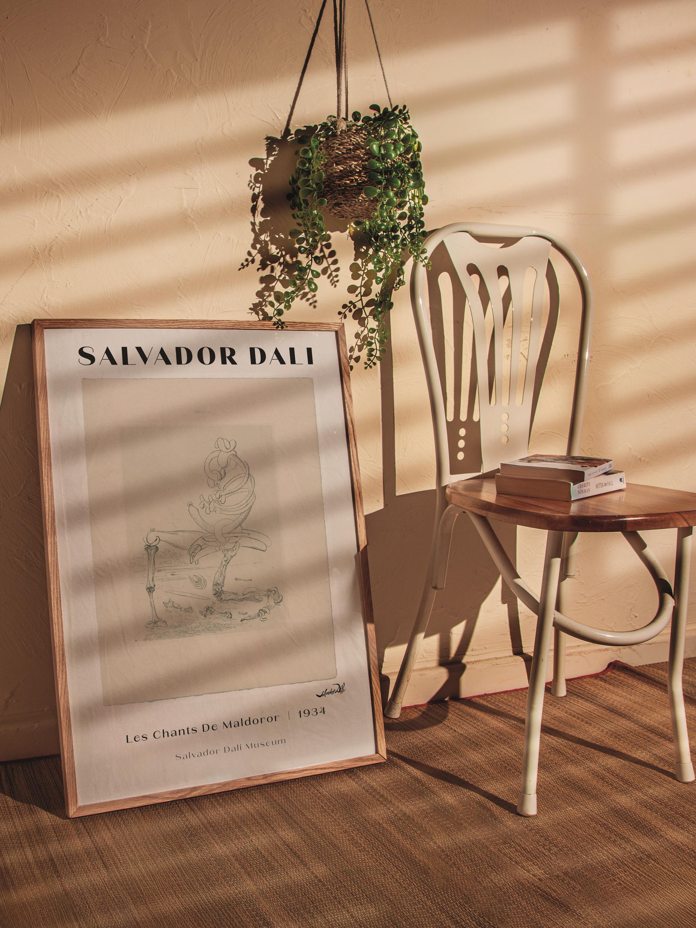 Salvador Dali Duvar Posteri - Duvar Dekoru - Sanat Serisi Posterleri - Kalın Kağıt - Çerçevesiz