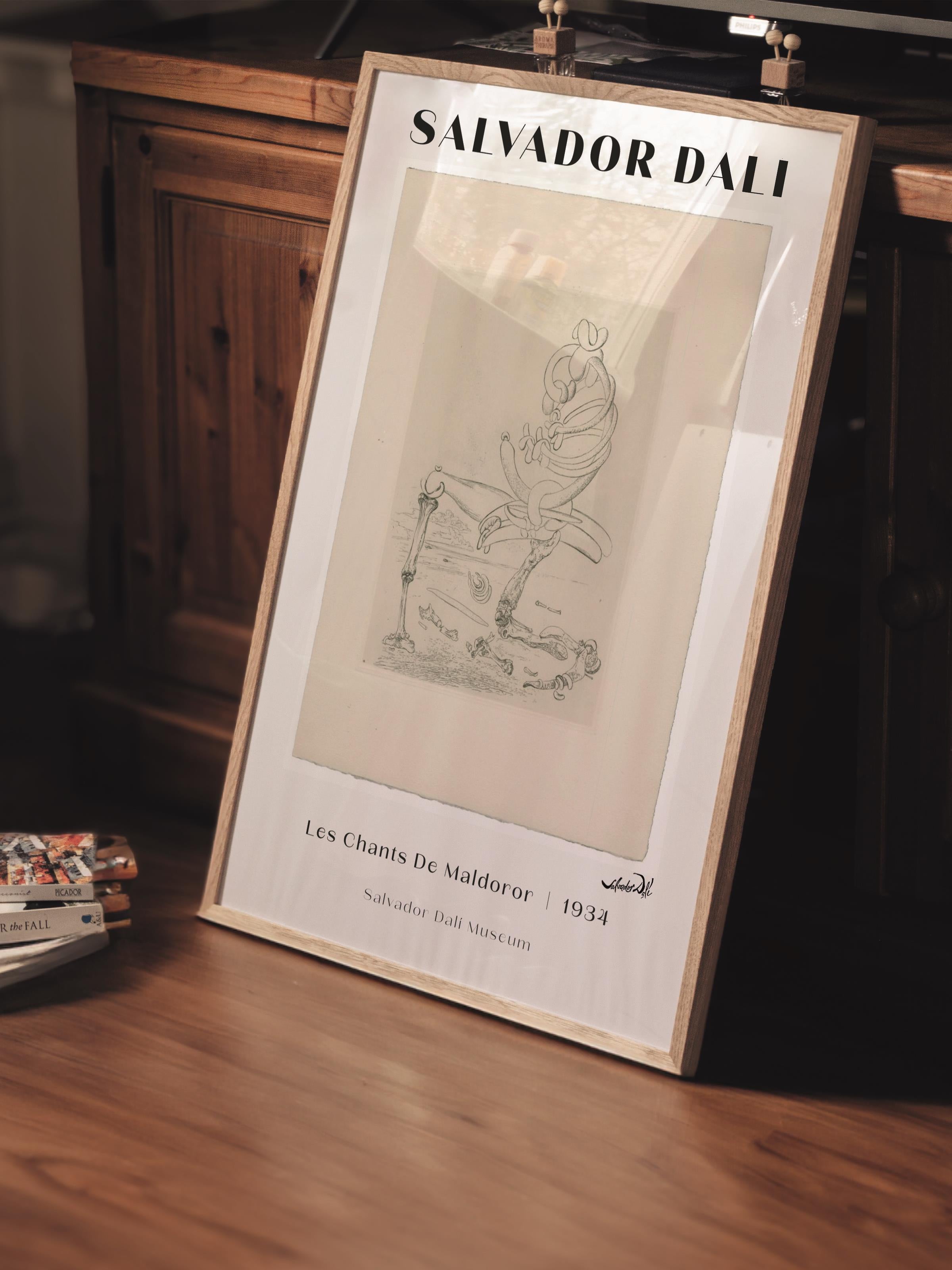 Salvador Dali Duvar Posteri - Duvar Dekoru - Sanat Serisi Posterleri - Kalın Kağıt - Çerçevesiz