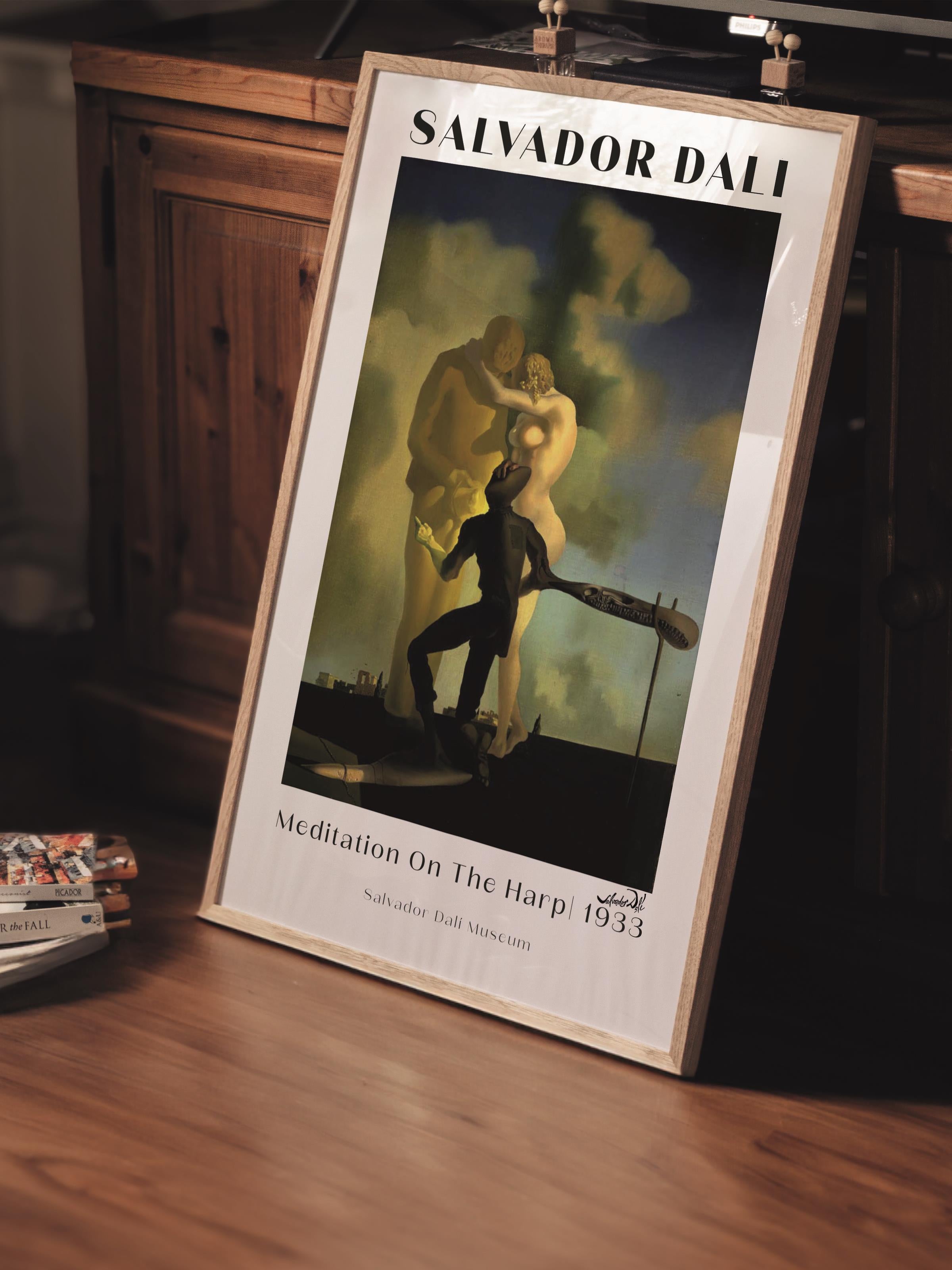 Salvador Dali Duvar Posteri - Duvar Dekoru - Sanat Serisi Posterleri - Kalın Kağıt - Çerçevesiz