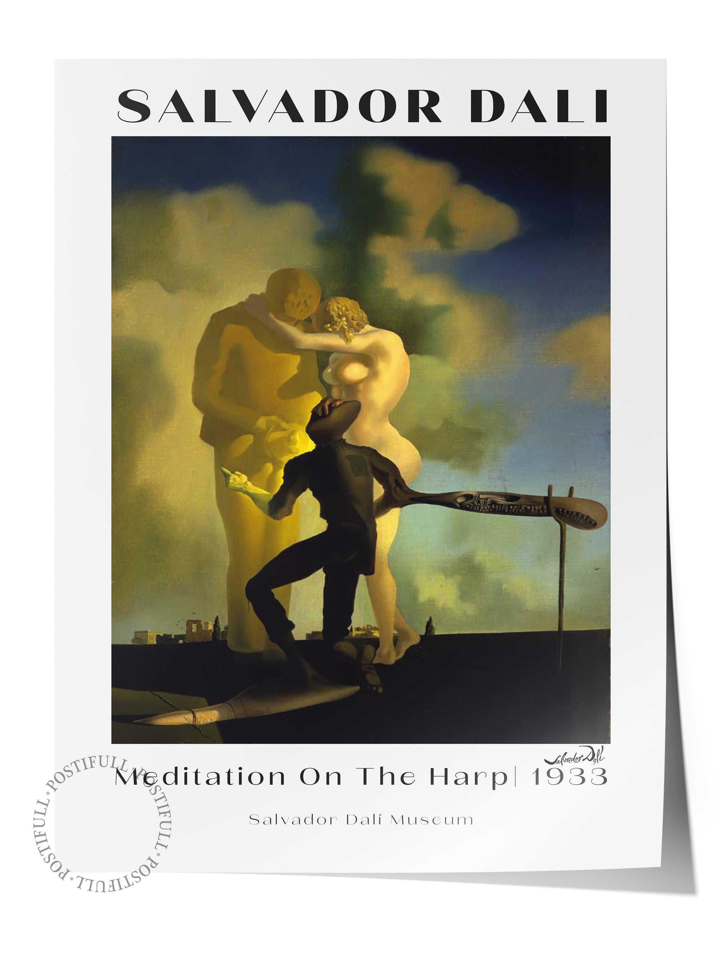 Salvador Dali Duvar Posteri - Duvar Dekoru - Sanat Serisi Posterleri - Kalın Kağıt - Çerçevesiz