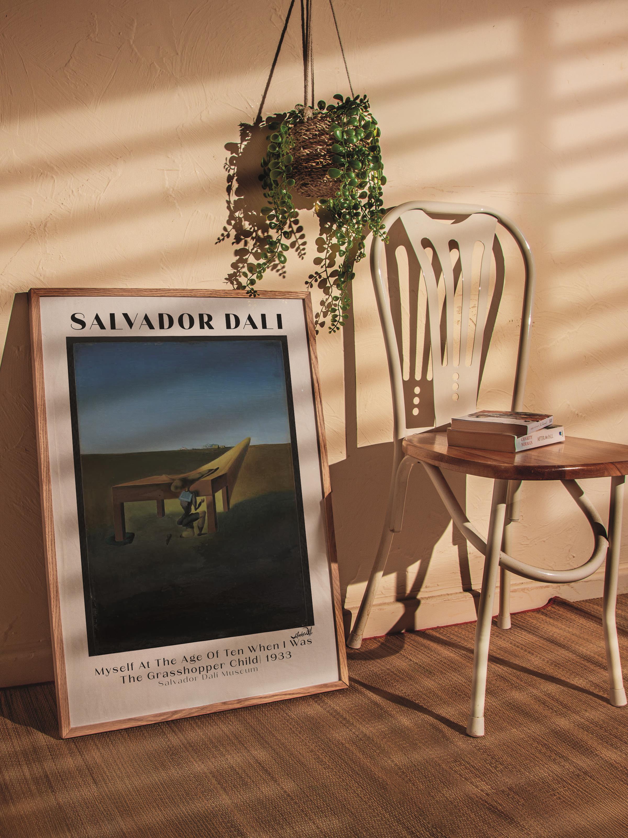 Salvador Dali Duvar Posteri - Duvar Dekoru - Sanat Serisi Posterleri - Kalın Kağıt - Çerçevesiz