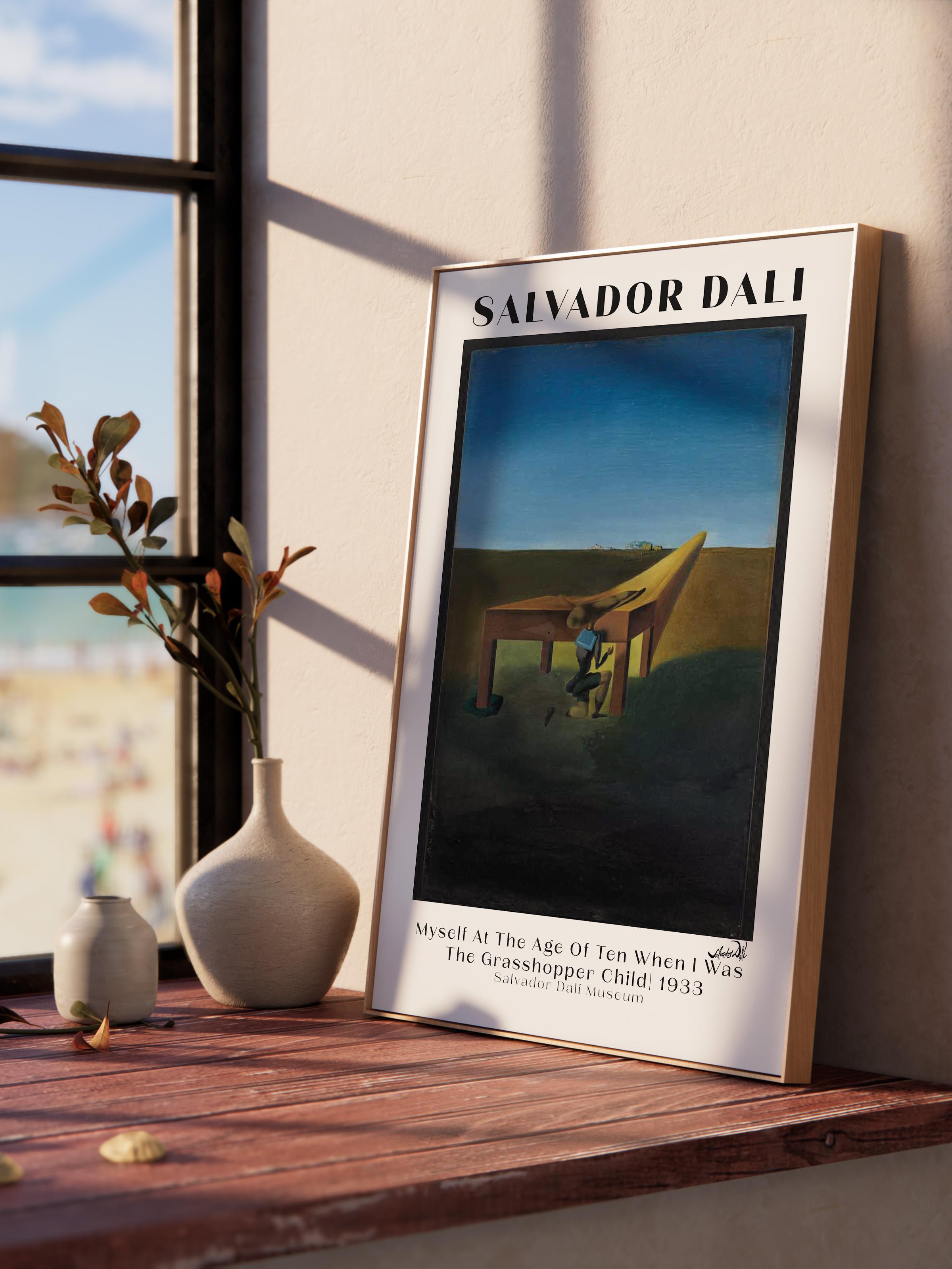 Salvador Dali Duvar Posteri - Duvar Dekoru - Sanat Serisi Posterleri - Kalın Kağıt - Çerçevesiz