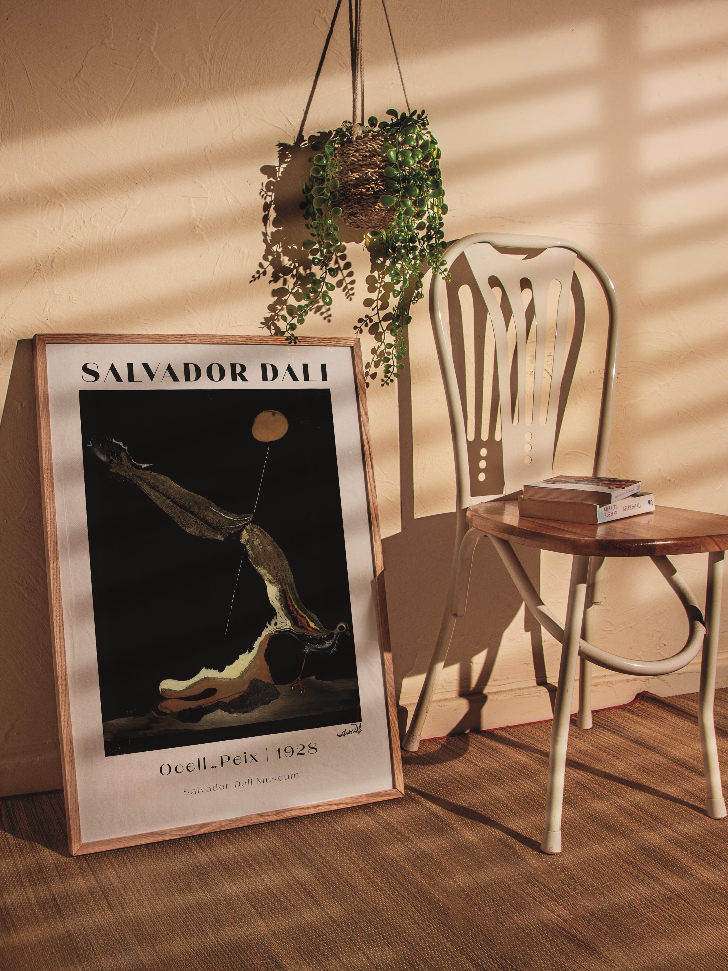 Salvador Dali Duvar Posteri - Duvar Dekoru - Sanat Serisi Posterleri - Kalın Kağıt - Çerçevesiz