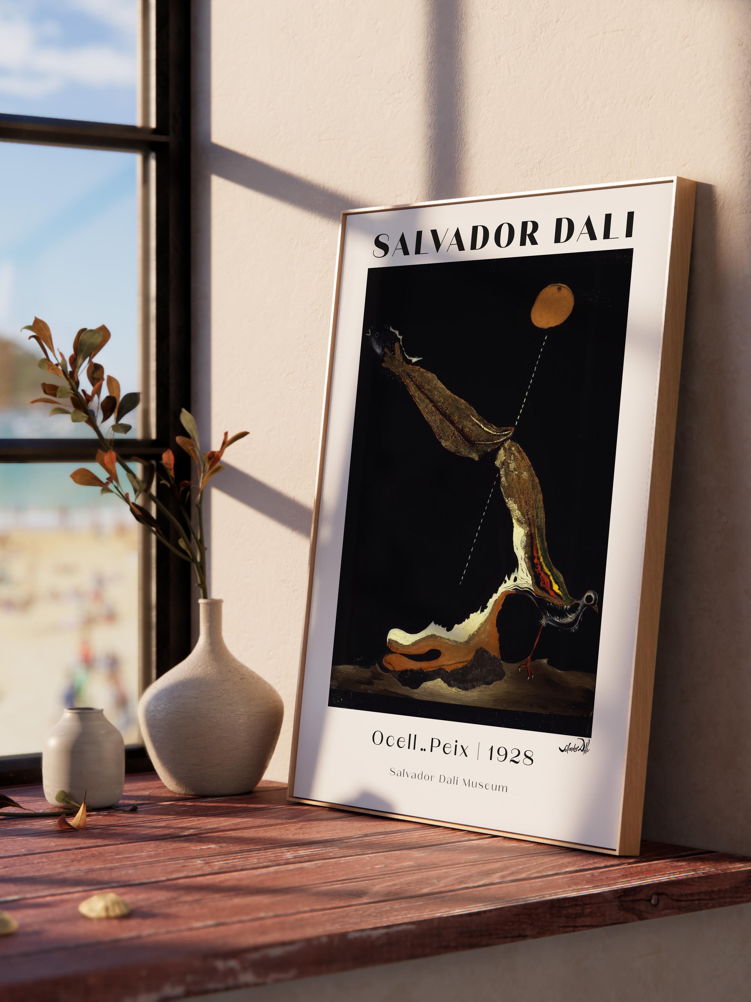 Salvador Dali Duvar Posteri - Duvar Dekoru - Sanat Serisi Posterleri - Kalın Kağıt - Çerçevesiz