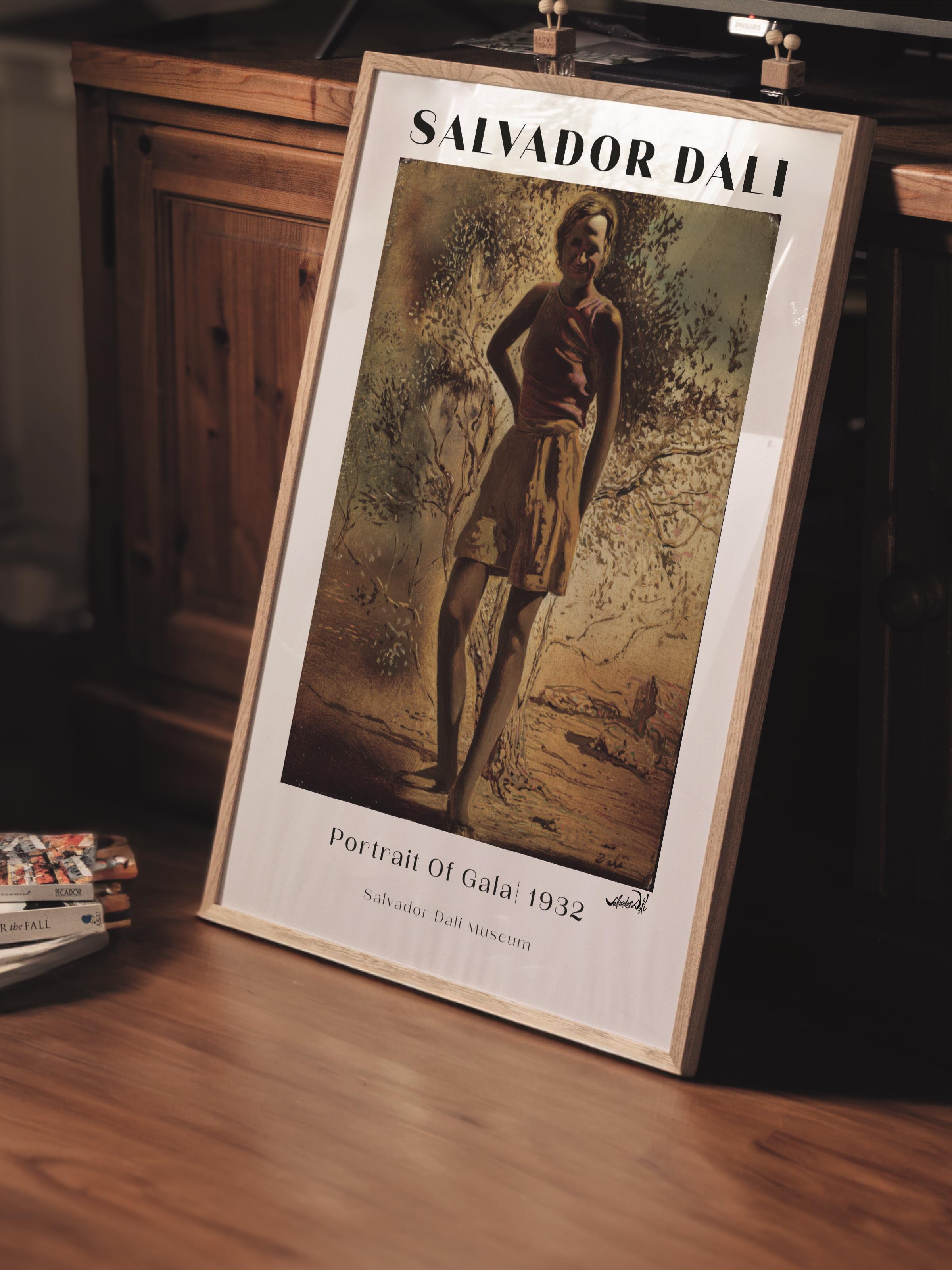 Salvador Dali Duvar Posteri - Duvar Dekoru - Sanat Serisi Posterleri - Kalın Kağıt - Çerçevesiz