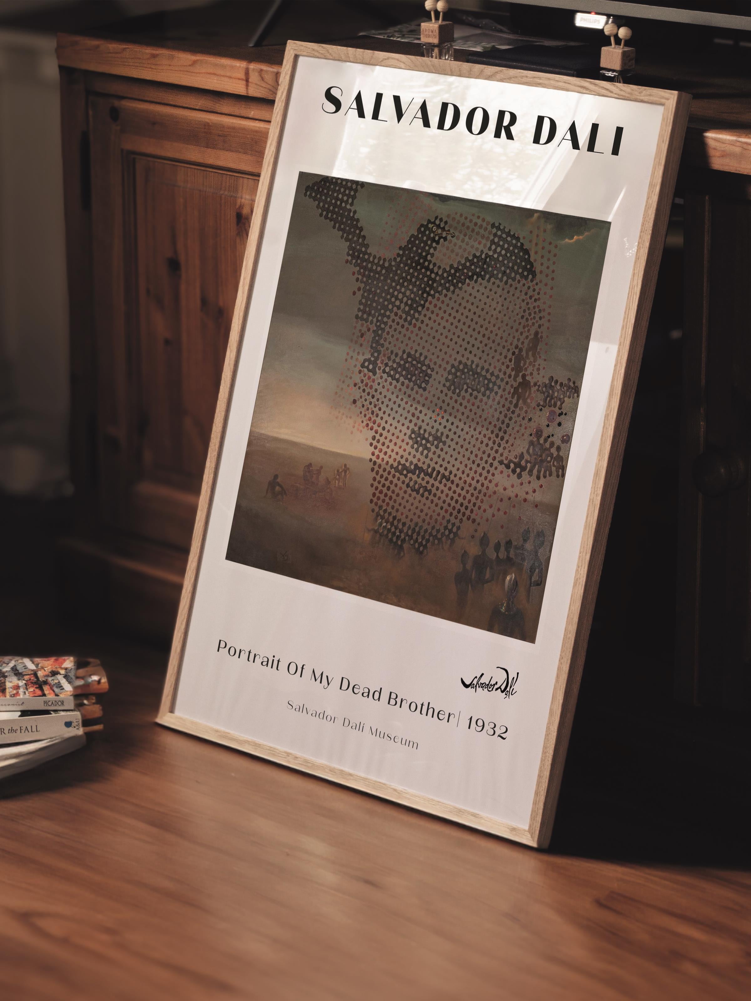 Salvador Dali Duvar Posteri - Duvar Dekoru - Sanat Serisi Posterleri - Kalın Kağıt - Çerçevesiz