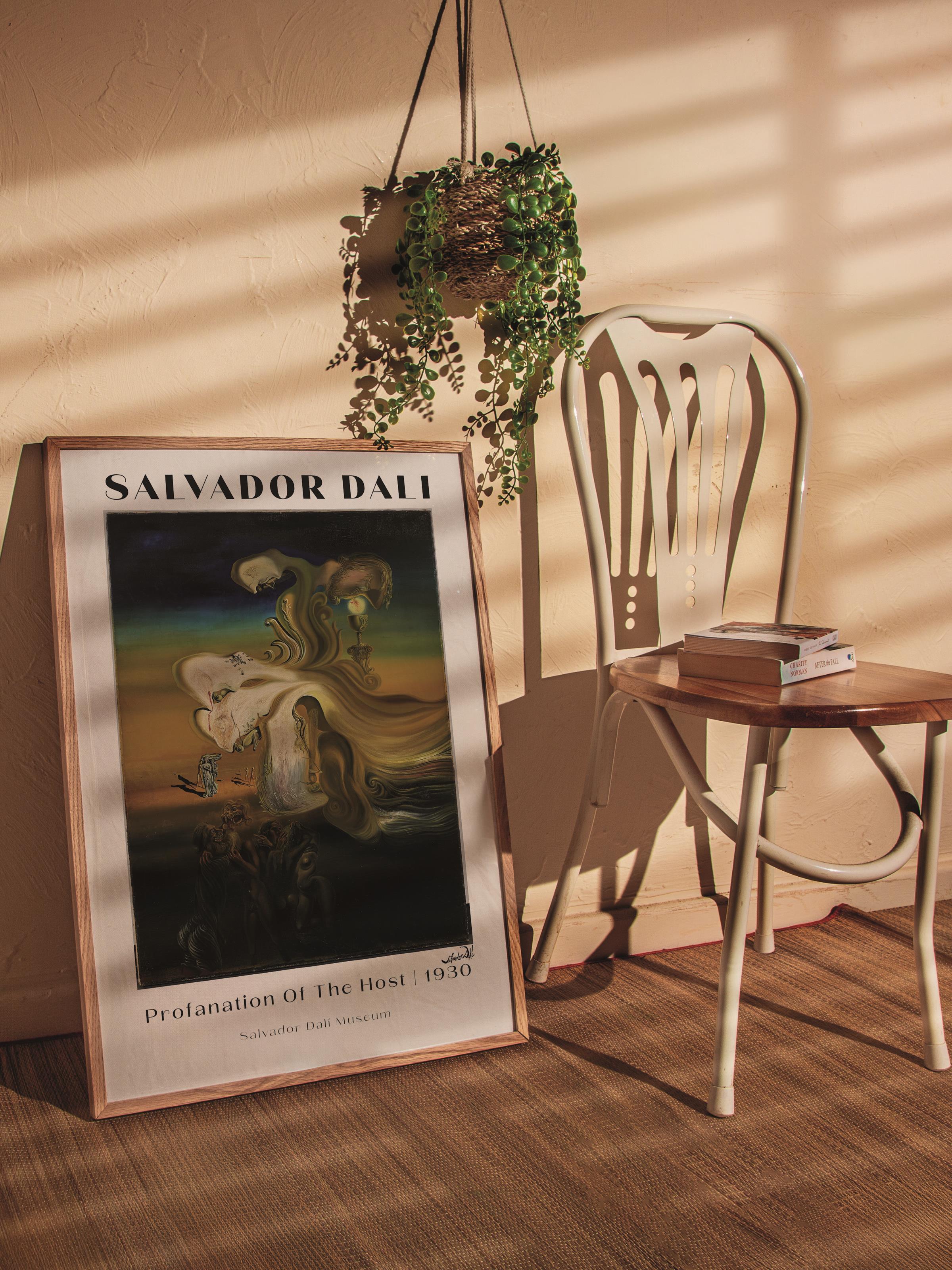 Salvador Dali Duvar Posteri - Duvar Dekoru - Sanat Serisi Posterleri - Kalın Kağıt - Çerçevesiz