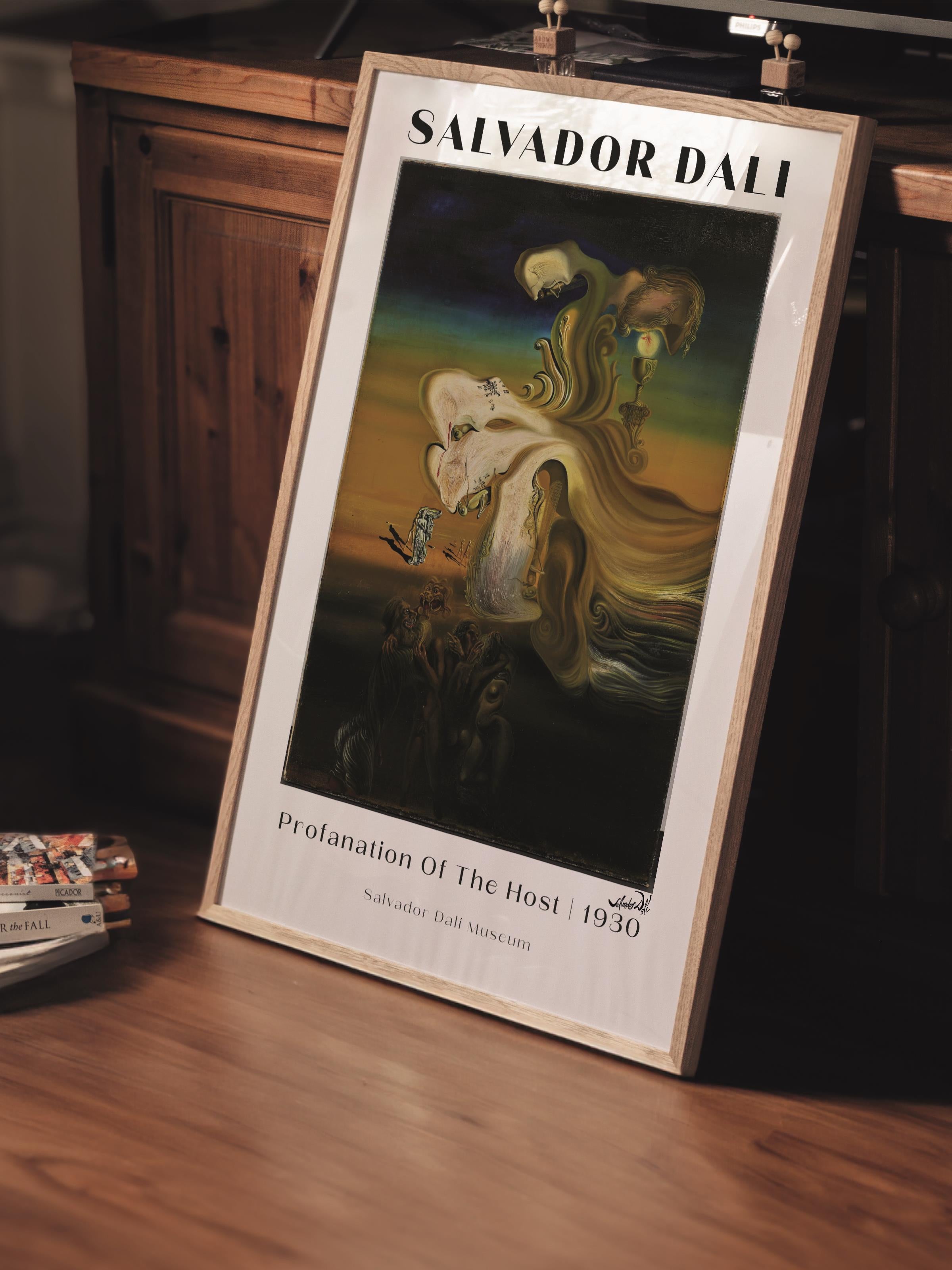 Salvador Dali Duvar Posteri - Duvar Dekoru - Sanat Serisi Posterleri - Kalın Kağıt - Çerçevesiz