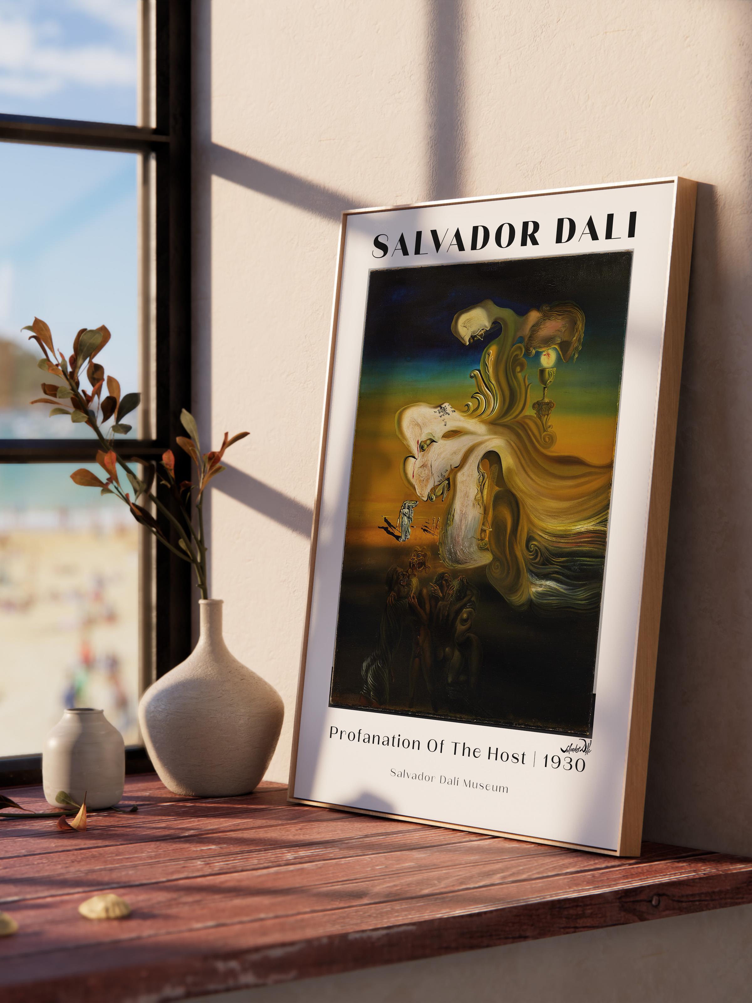 Salvador Dali Duvar Posteri - Duvar Dekoru - Sanat Serisi Posterleri - Kalın Kağıt - Çerçevesiz