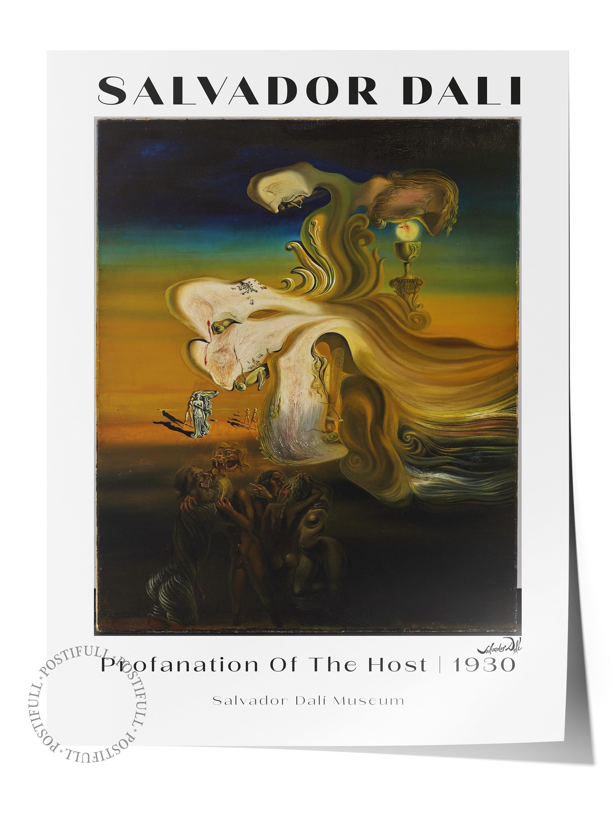 Salvador Dali Duvar Posteri - Duvar Dekoru - Sanat Serisi Posterleri - Kalın Kağıt - Çerçevesiz