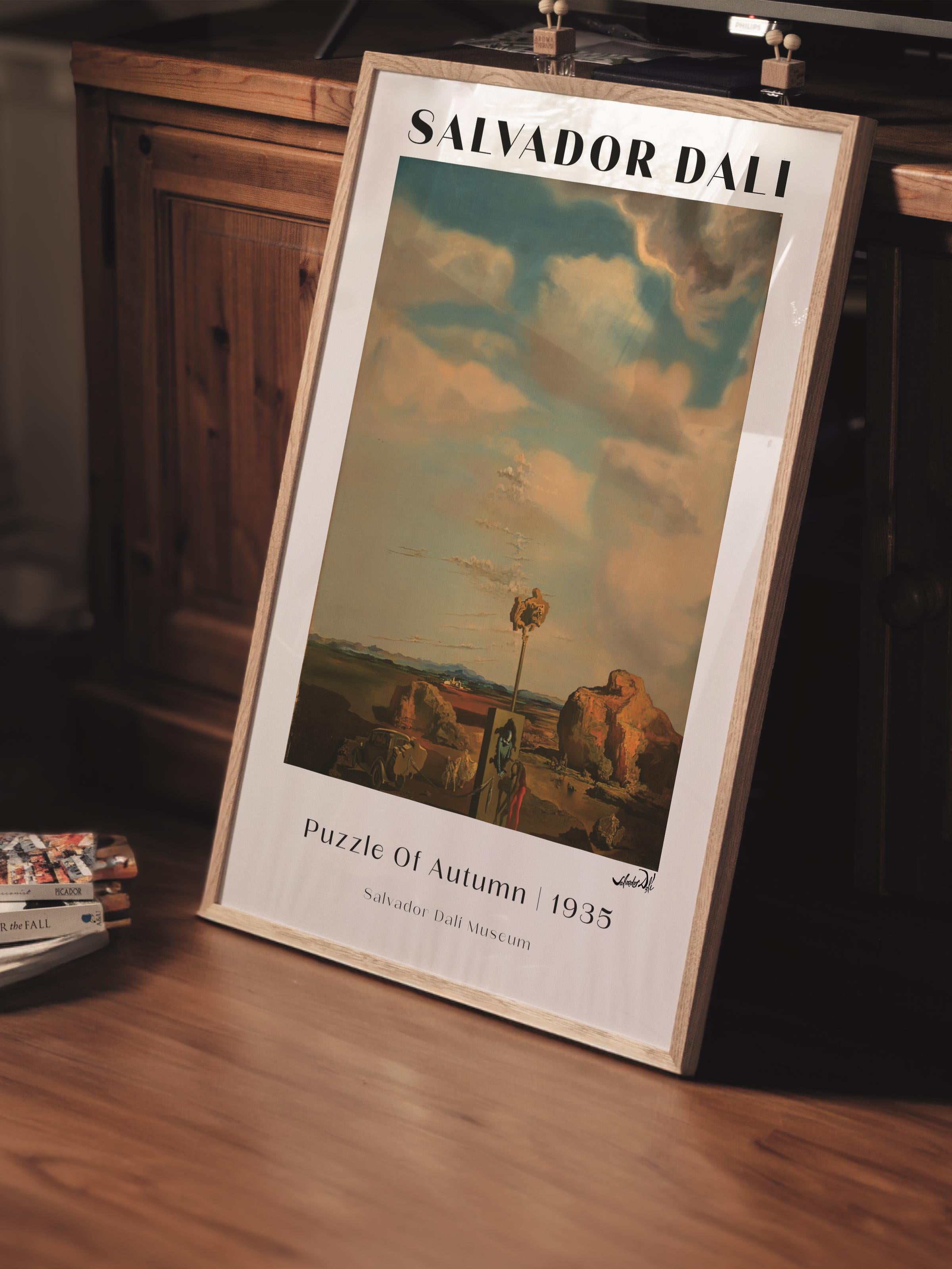 Salvador Dali Duvar Posteri - Duvar Dekoru - Sanat Serisi Posterleri - Kalın Kağıt - Çerçevesiz
