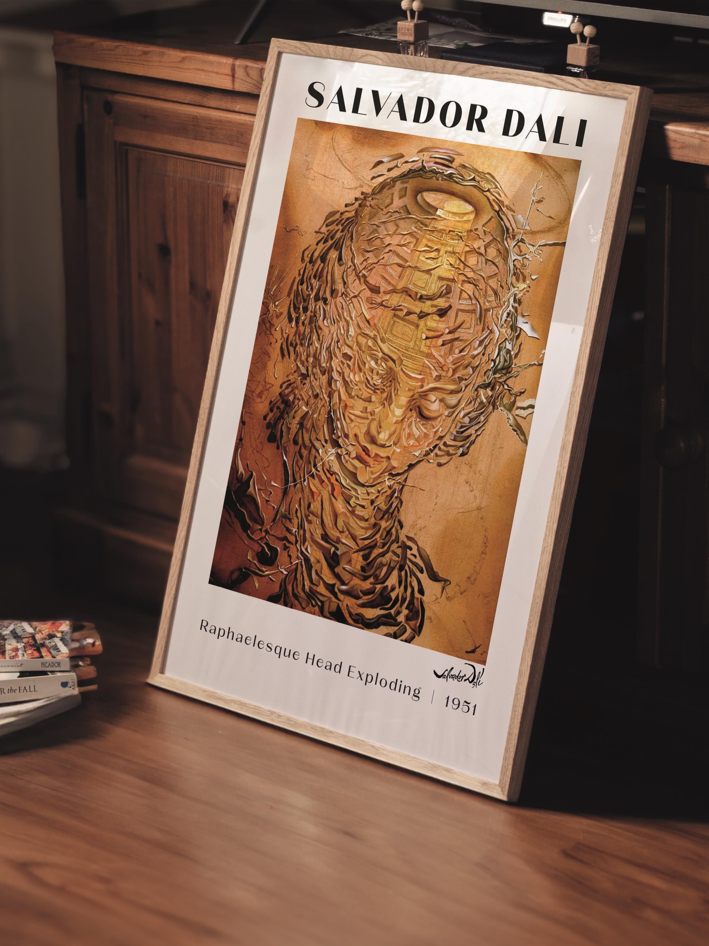 Salvador Dali Duvar Posteri - Duvar Dekoru - Sanat Serisi Posterleri - Kalın Kağıt - Çerçevesiz