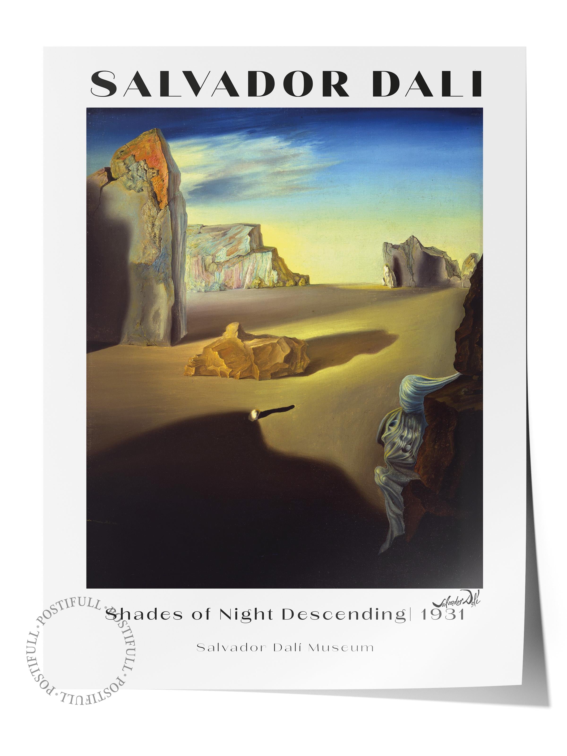 Salvador Dali Duvar Posteri - Duvar Dekoru - Sanat Serisi Posterleri - Kalın Kağıt - Çerçevesiz