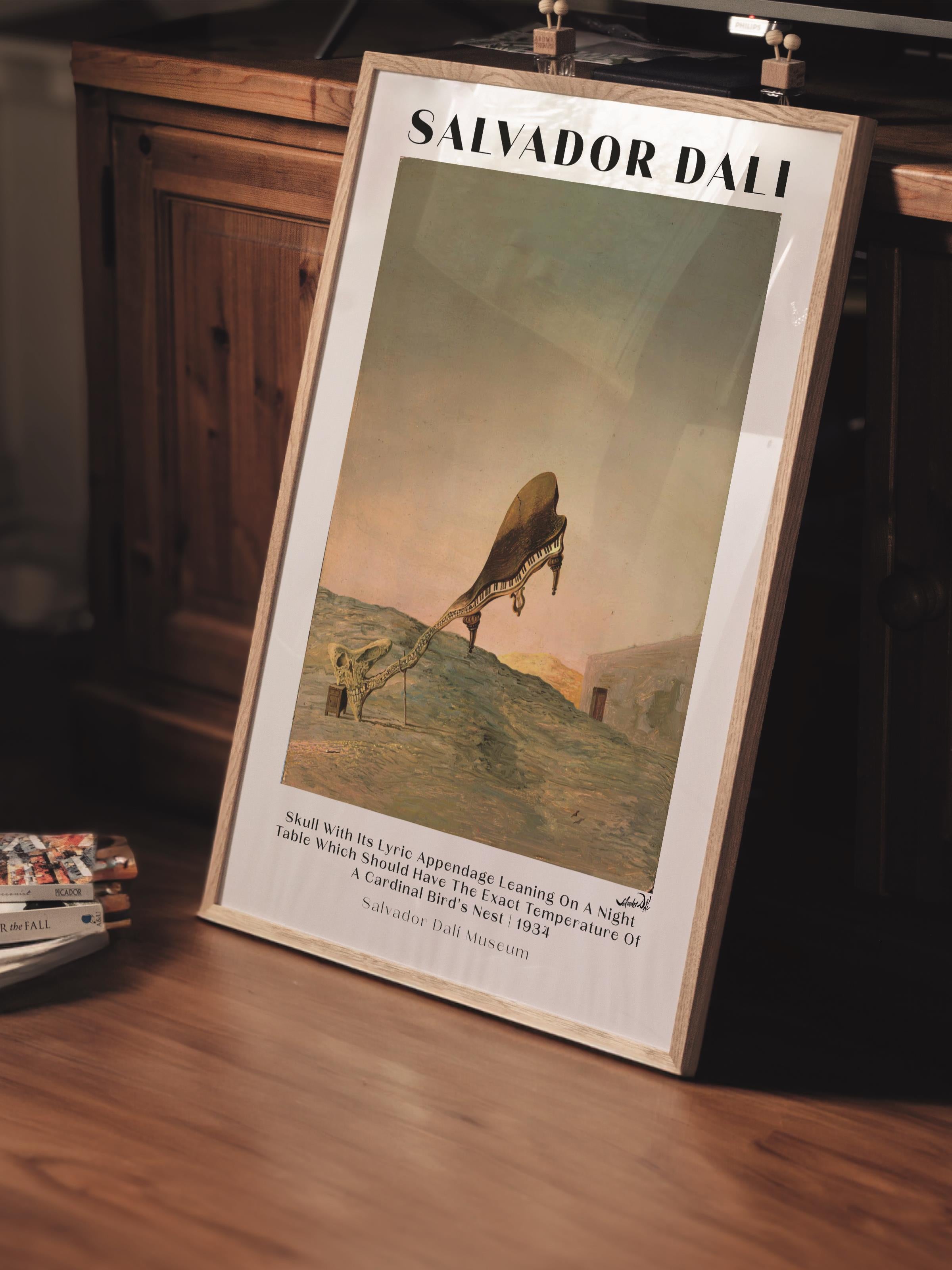 Salvador Dali Duvar Posteri - Duvar Dekoru - Sanat Serisi Posterleri - Kalın Kağıt - Çerçevesiz