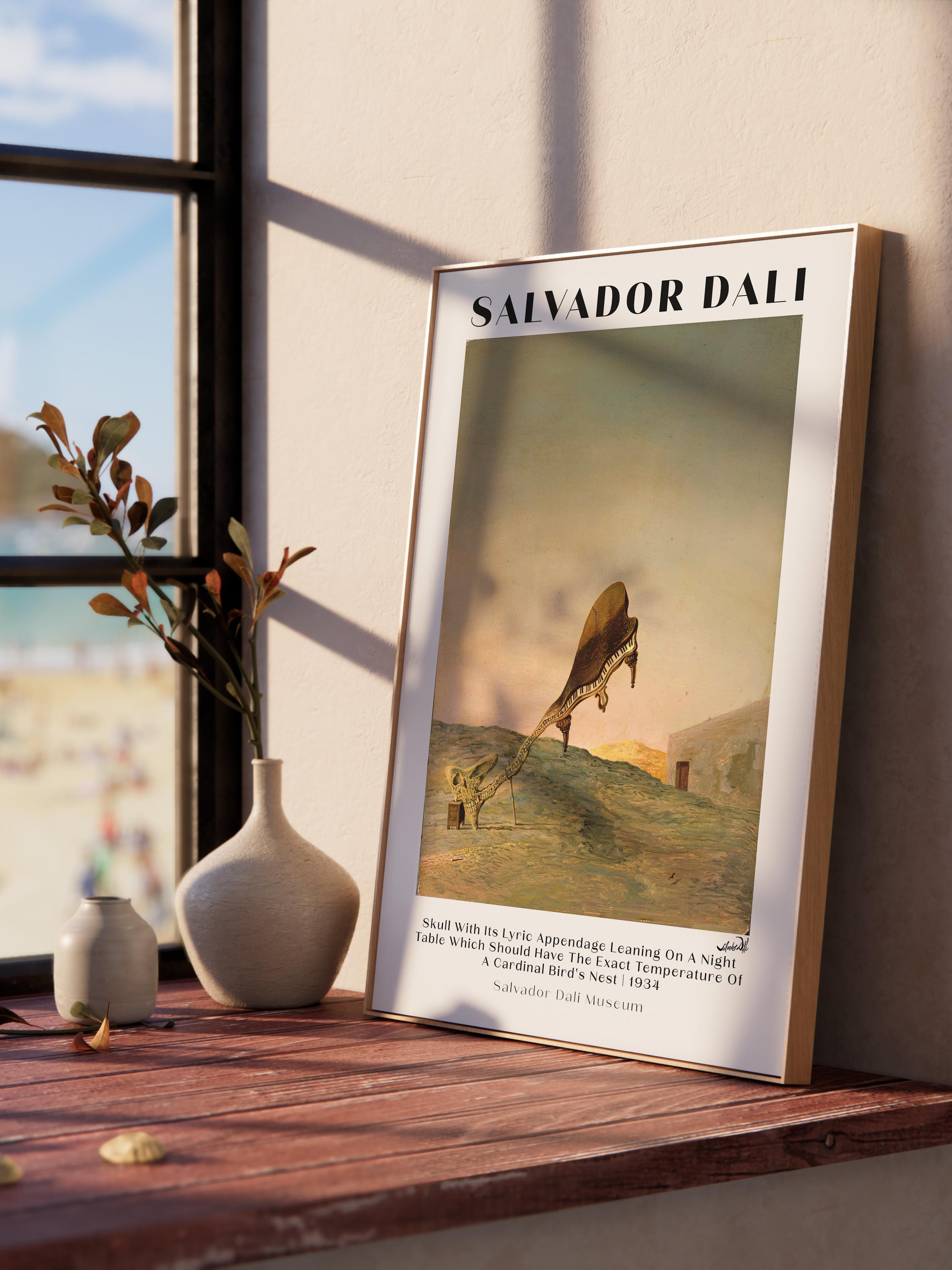 Salvador Dali Duvar Posteri - Duvar Dekoru - Sanat Serisi Posterleri - Kalın Kağıt - Çerçevesiz