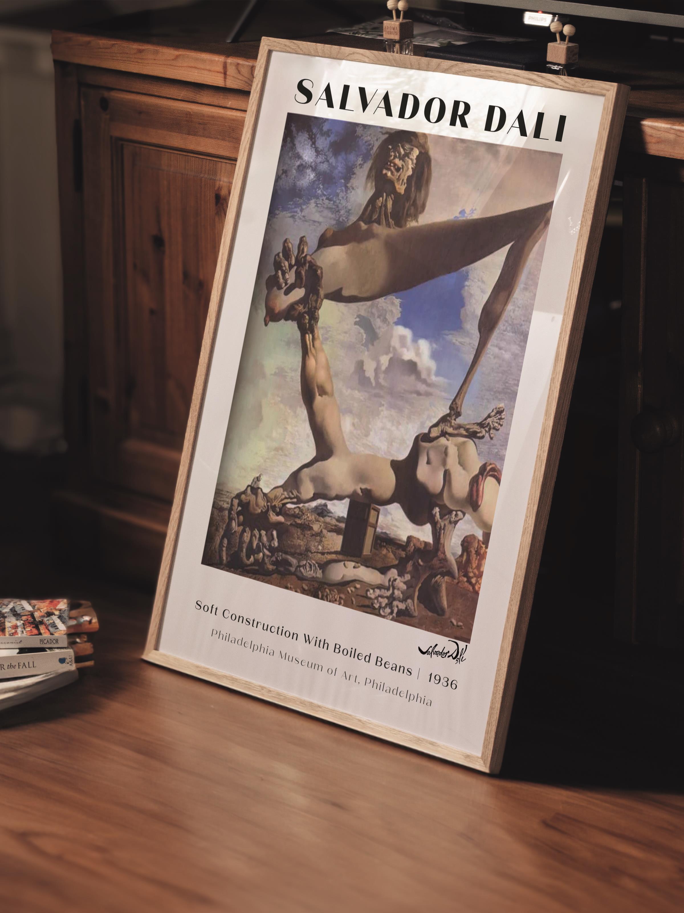 Salvador Dali Duvar Posteri - Duvar Dekoru - Sanat Serisi Posterleri - Kalın Kağıt - Çerçevesiz