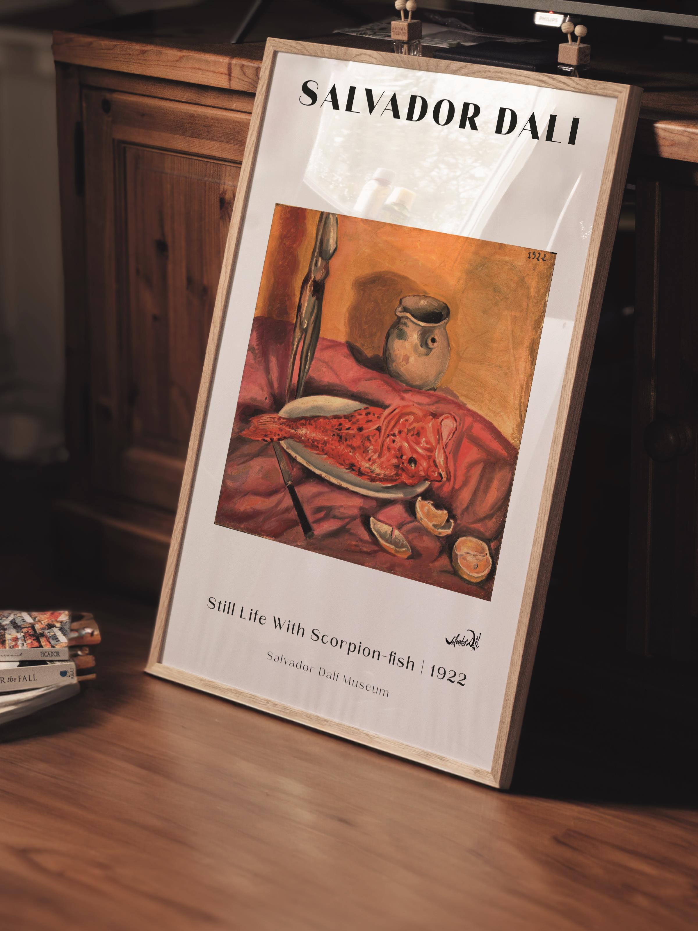 Salvador Dali Duvar Posteri - Duvar Dekoru - Sanat Serisi Posterleri - Kalın Kağıt - Çerçevesiz