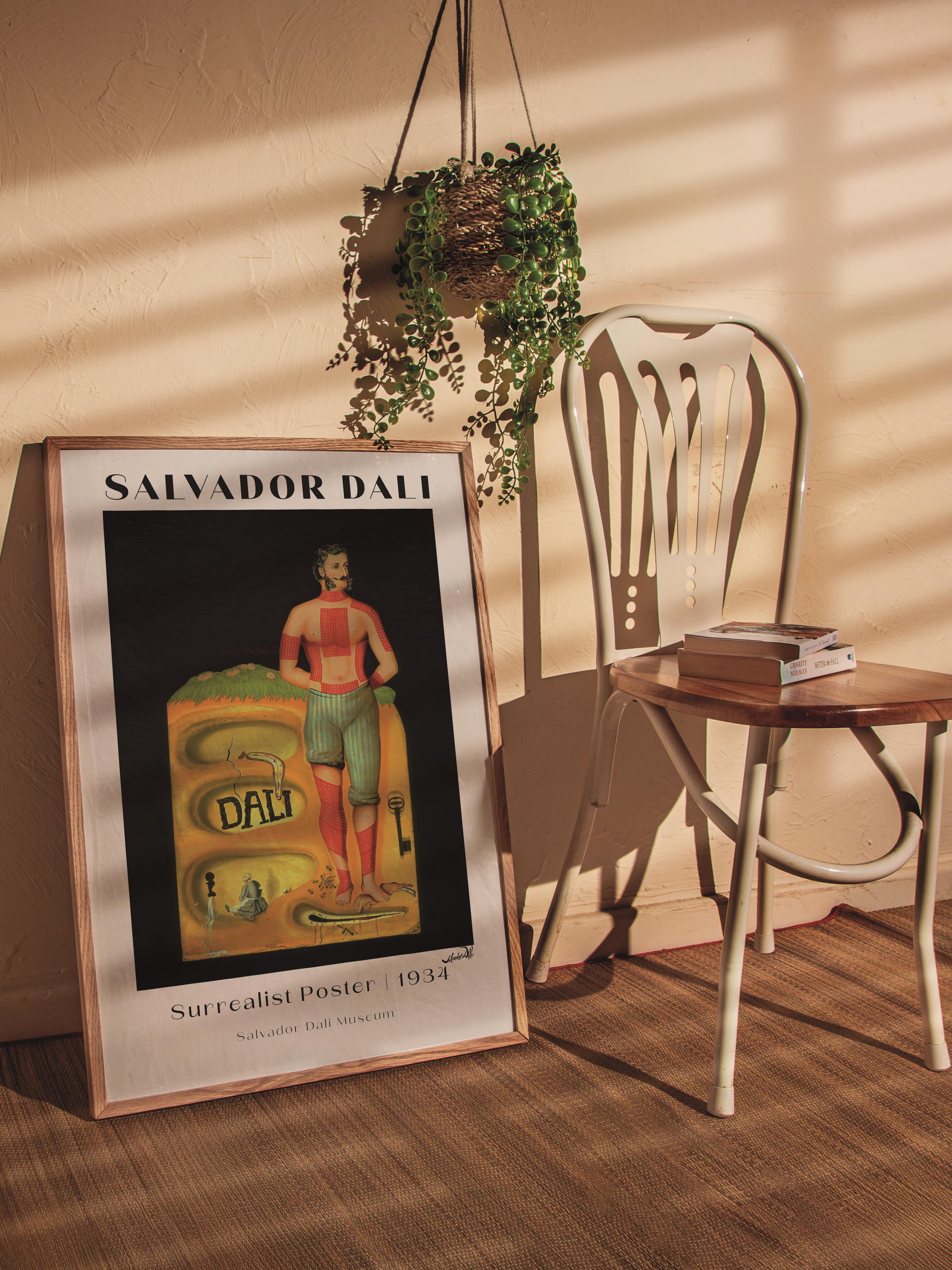 Salvador Dali Duvar Posteri - Duvar Dekoru - Sanat Serisi Posterleri - Kalın Kağıt - Çerçevesiz