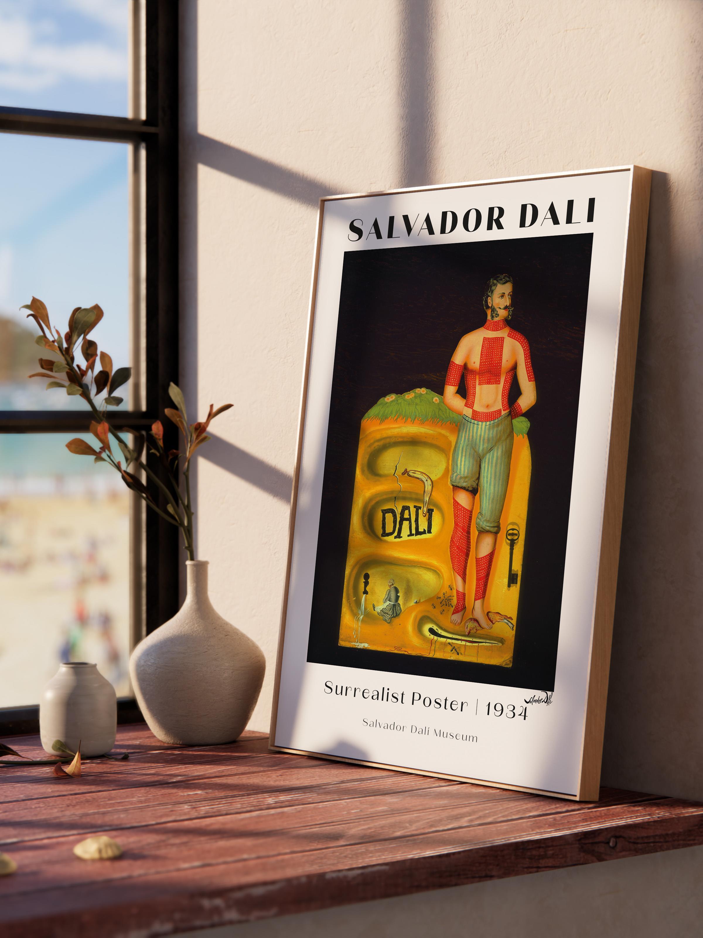 Salvador Dali Duvar Posteri - Duvar Dekoru - Sanat Serisi Posterleri - Kalın Kağıt - Çerçevesiz