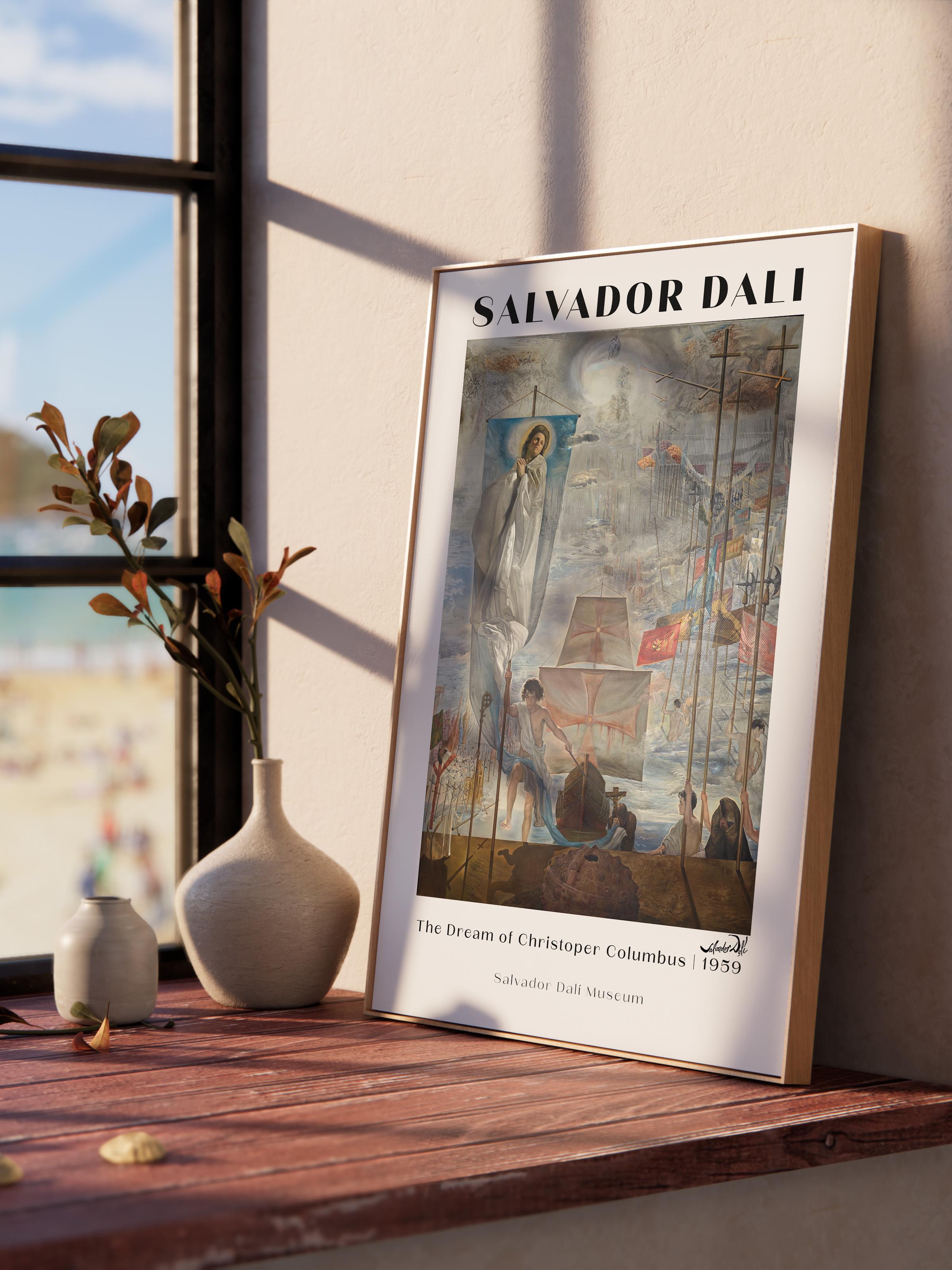 Salvador Dali Duvar Posteri - Duvar Dekoru - Sanat Serisi Posterleri - Kalın Kağıt - Çerçevesiz
