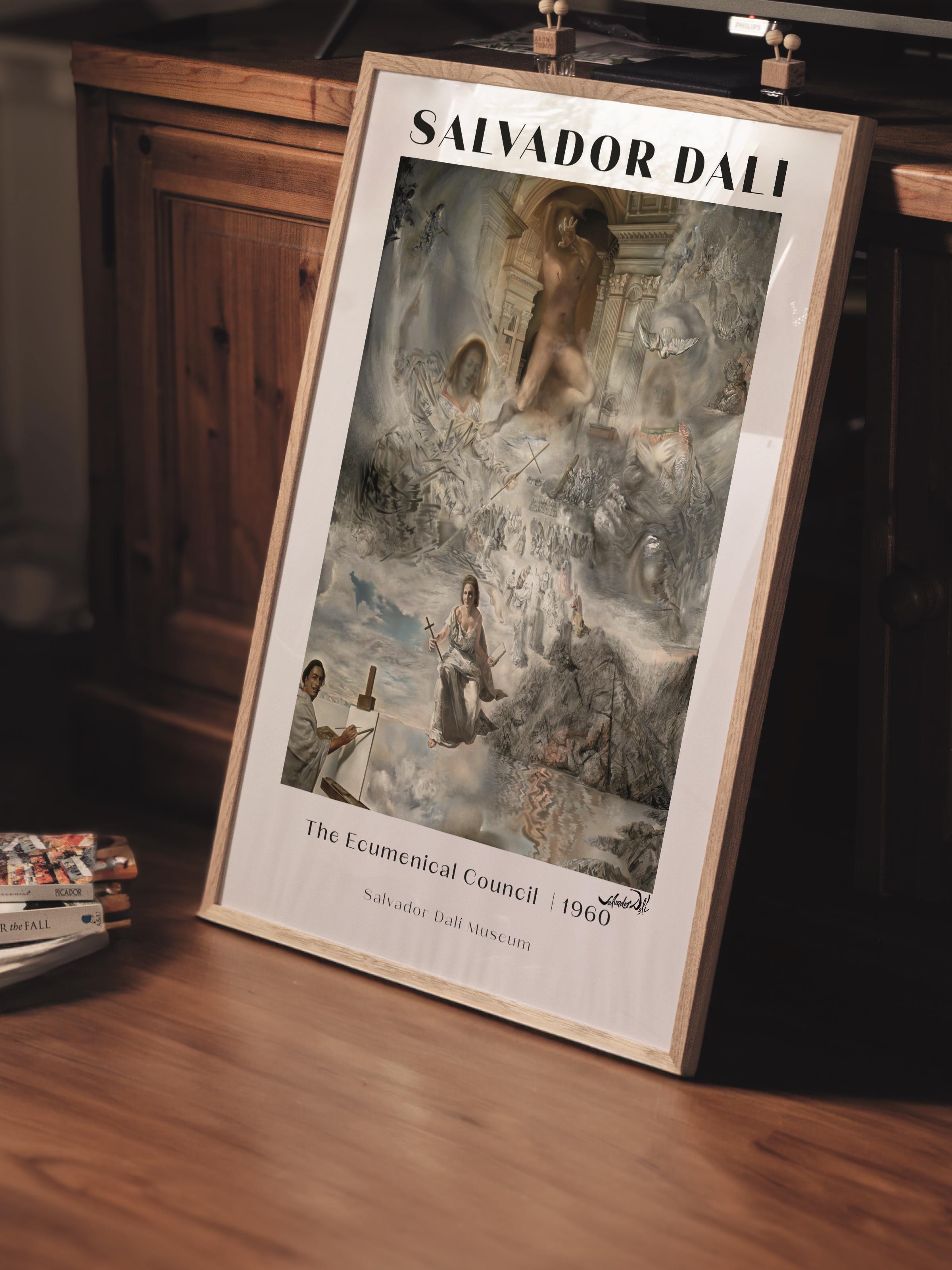 Salvador Dali Duvar Posteri - Duvar Dekoru - Sanat Serisi Posterleri - Kalın Kağıt - Çerçevesiz