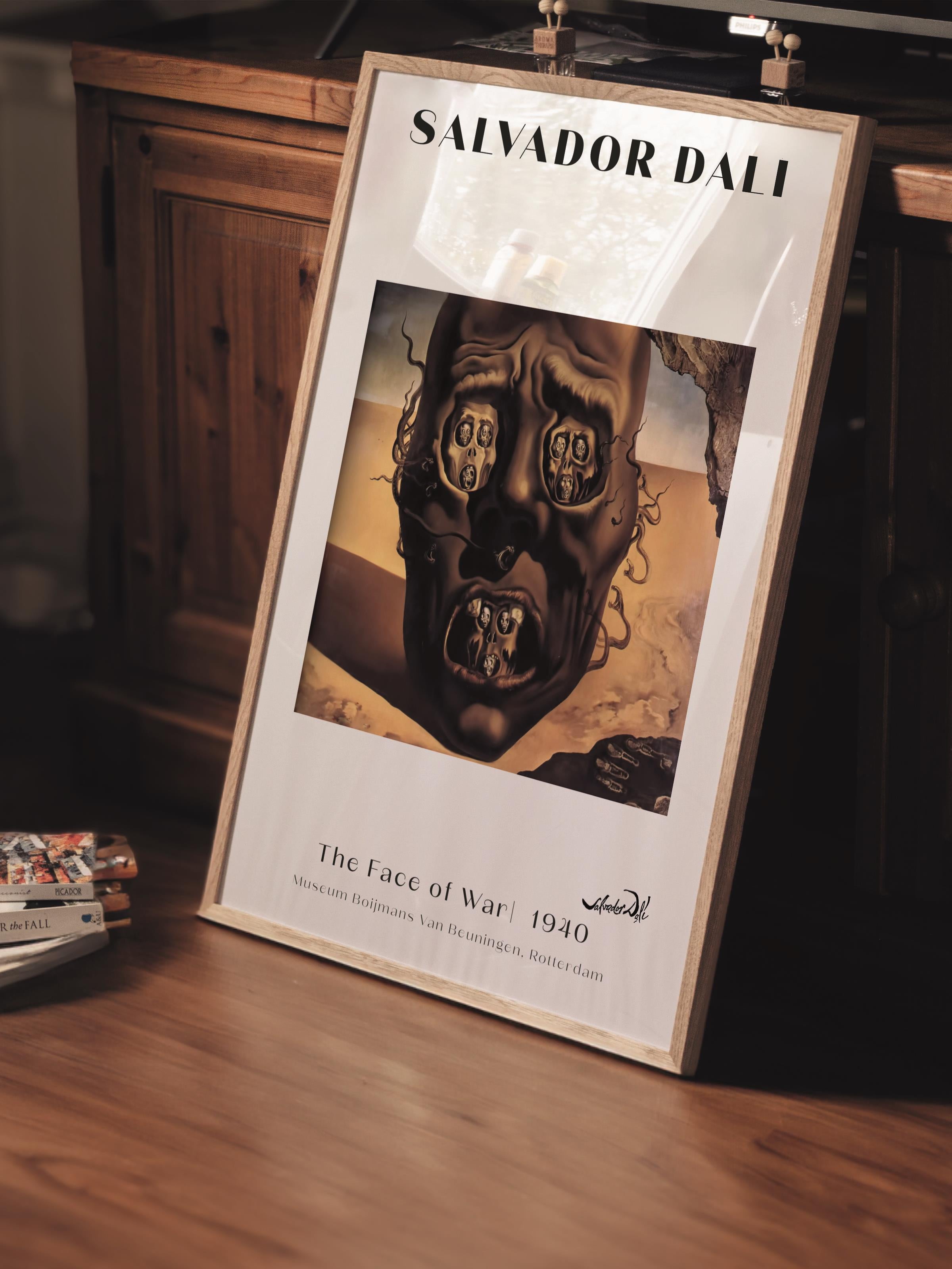 Salvador Dali Duvar Posteri - Duvar Dekoru - Sanat Serisi Posterleri - Kalın Kağıt - Çerçevesiz
