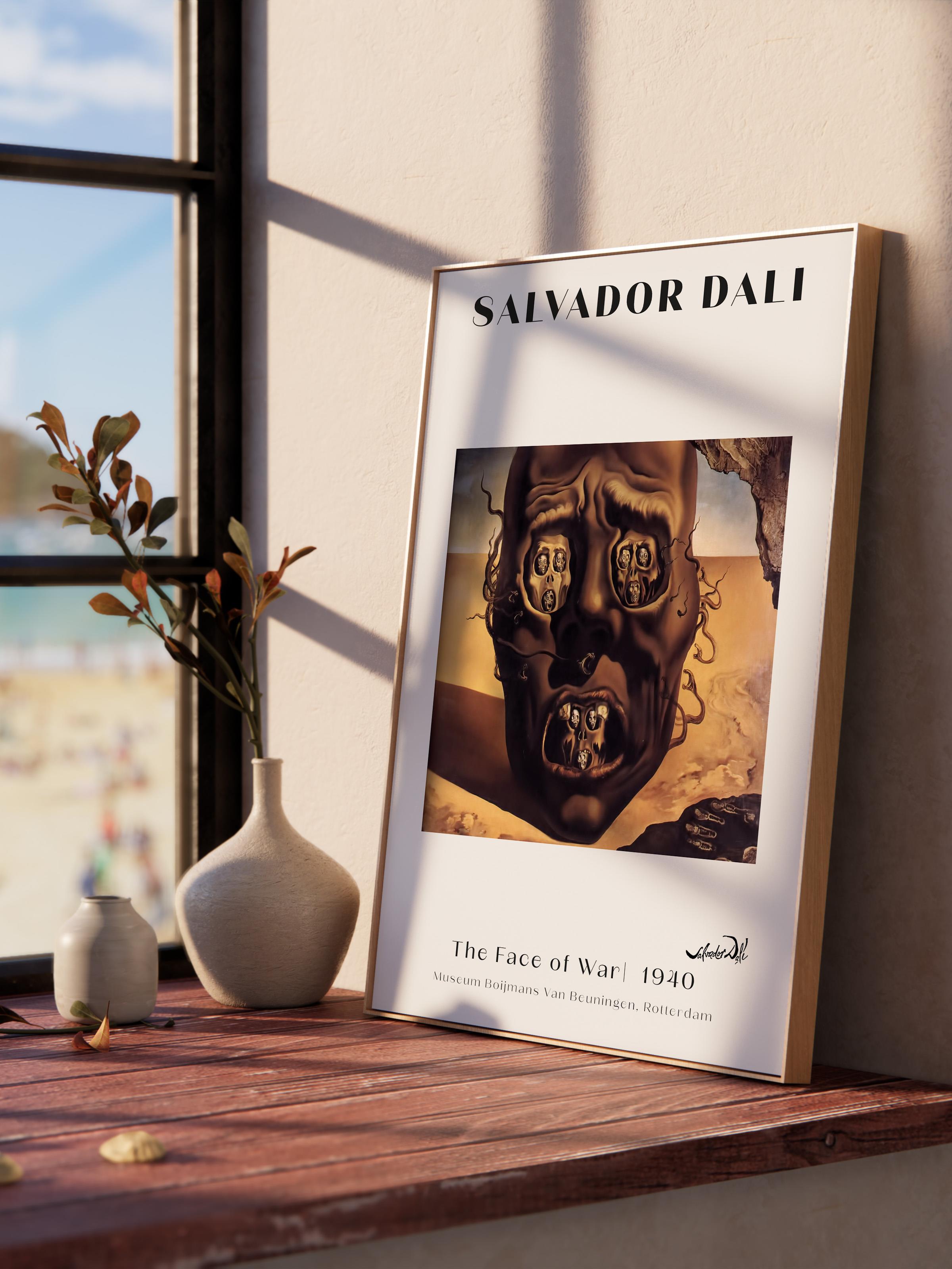 Salvador Dali Duvar Posteri - Duvar Dekoru - Sanat Serisi Posterleri - Kalın Kağıt - Çerçevesiz