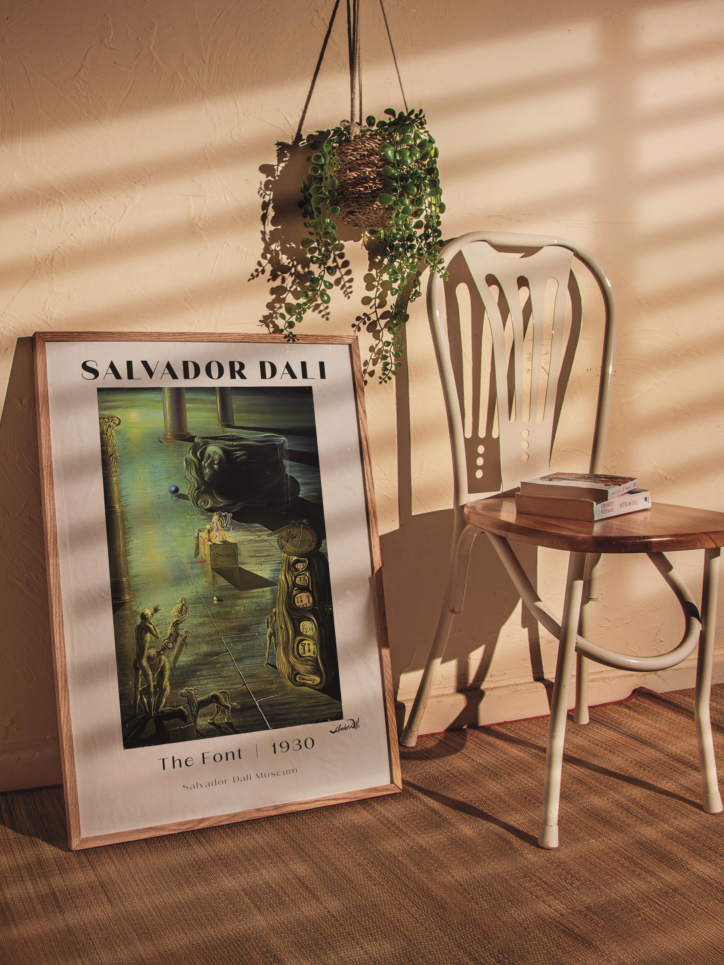 Salvador Dali Duvar Posteri - Duvar Dekoru - Sanat Serisi Posterleri - Kalın Kağıt - Çerçevesiz