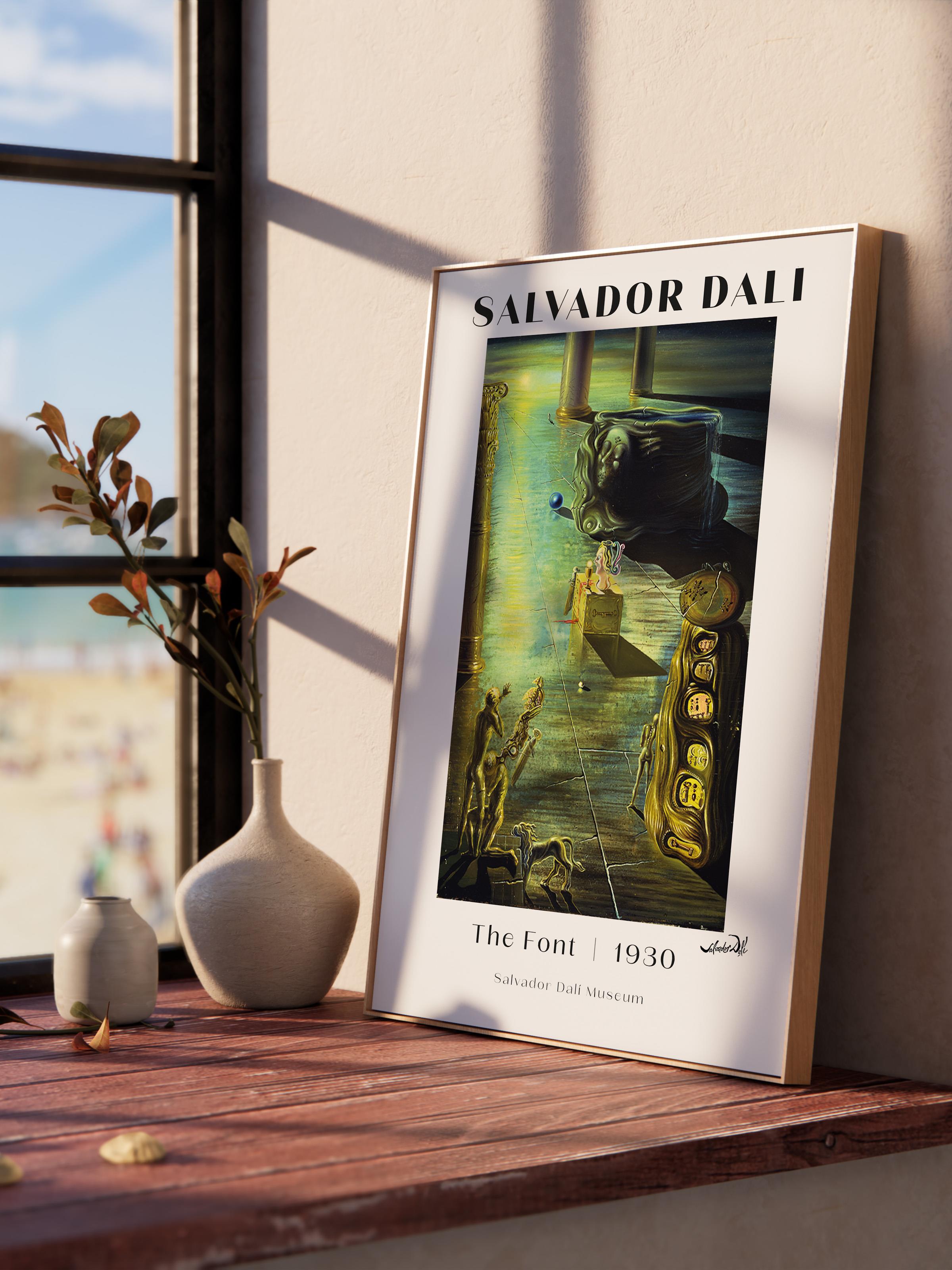 Salvador Dali Duvar Posteri - Duvar Dekoru - Sanat Serisi Posterleri - Kalın Kağıt - Çerçevesiz