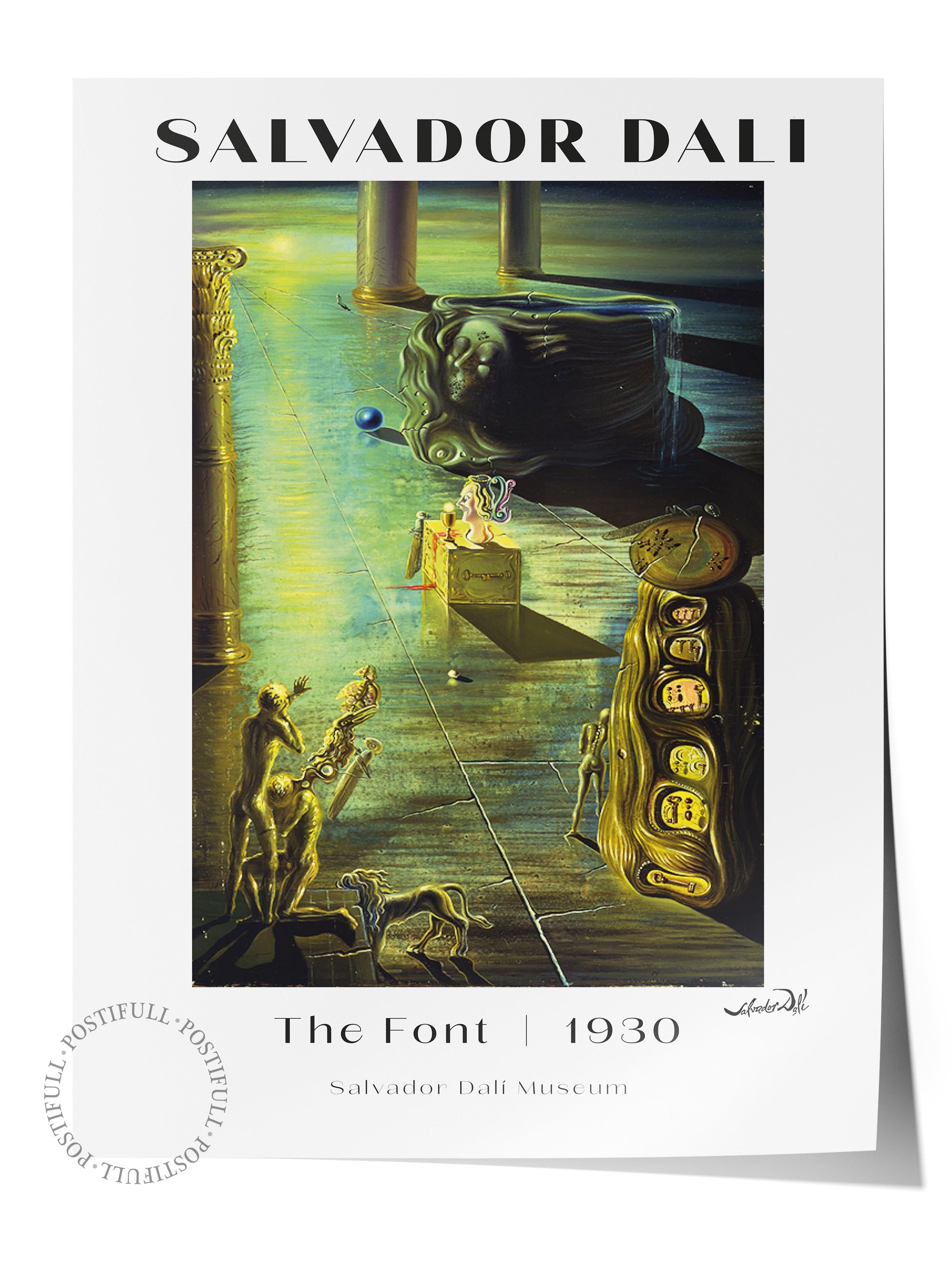 Salvador Dali Duvar Posteri - Duvar Dekoru - Sanat Serisi Posterleri - Kalın Kağıt - Çerçevesiz
