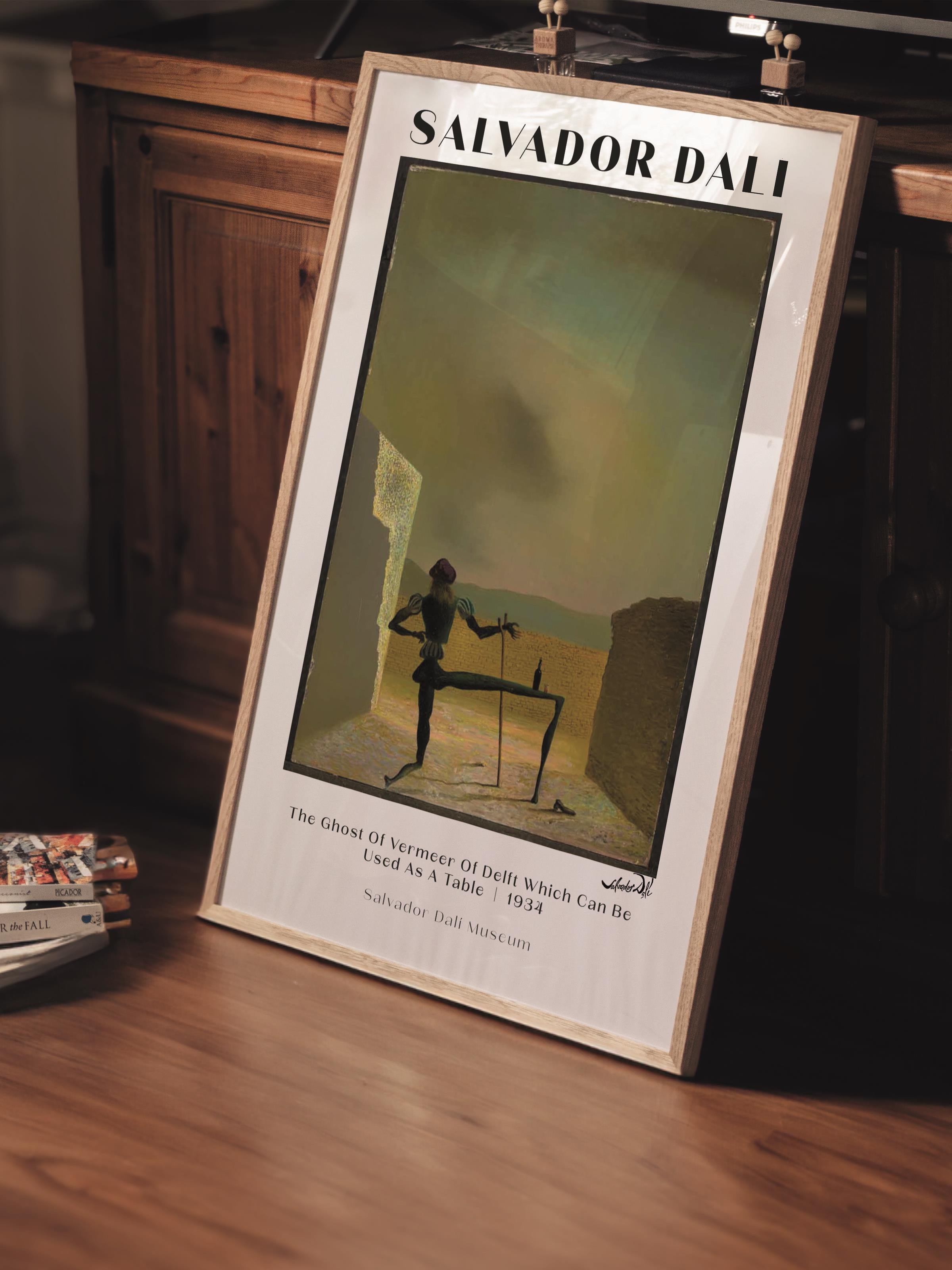 Salvador Dali Duvar Posteri - Duvar Dekoru - Sanat Serisi Posterleri - Kalın Kağıt - Çerçevesiz