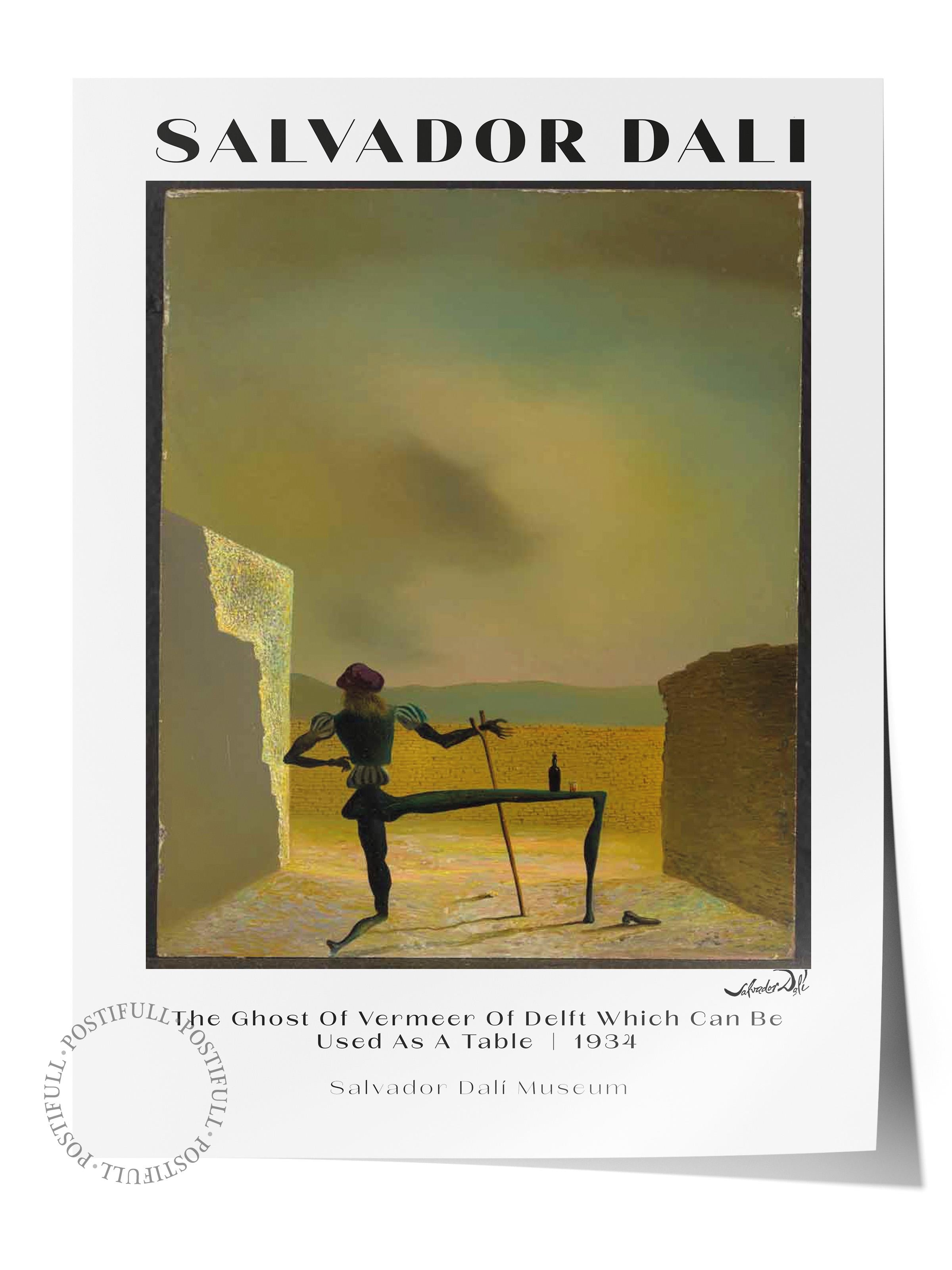 Salvador Dali Duvar Posteri - Duvar Dekoru - Sanat Serisi Posterleri - Kalın Kağıt - Çerçevesiz