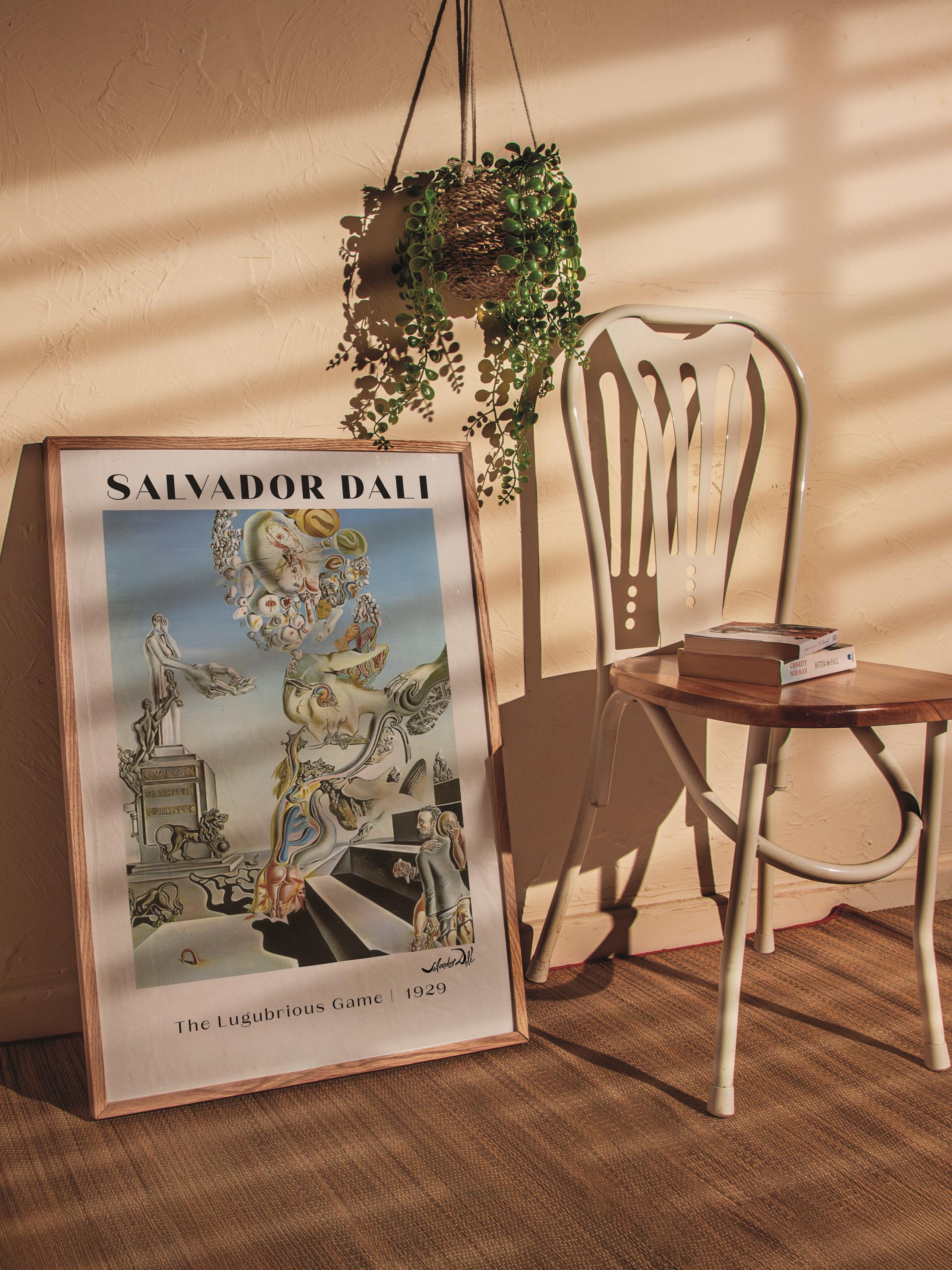 Salvador Dali Duvar Posteri - Duvar Dekoru - Sanat Serisi Posterleri - Kalın Kağıt - Çerçevesiz