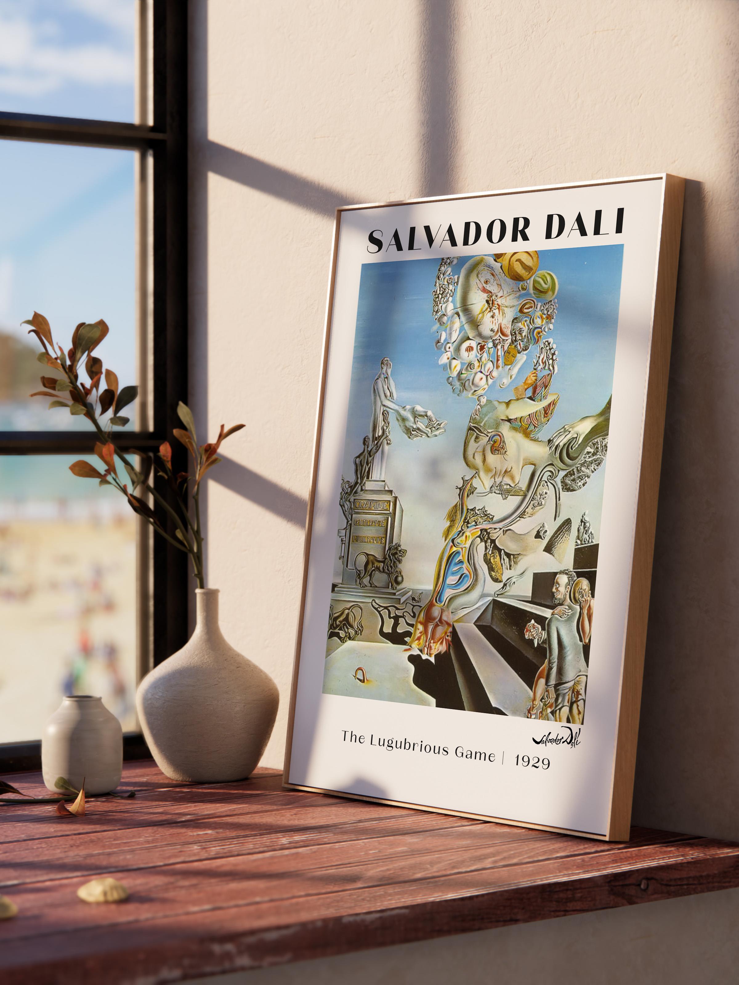 Salvador Dali Duvar Posteri - Duvar Dekoru - Sanat Serisi Posterleri - Kalın Kağıt - Çerçevesiz