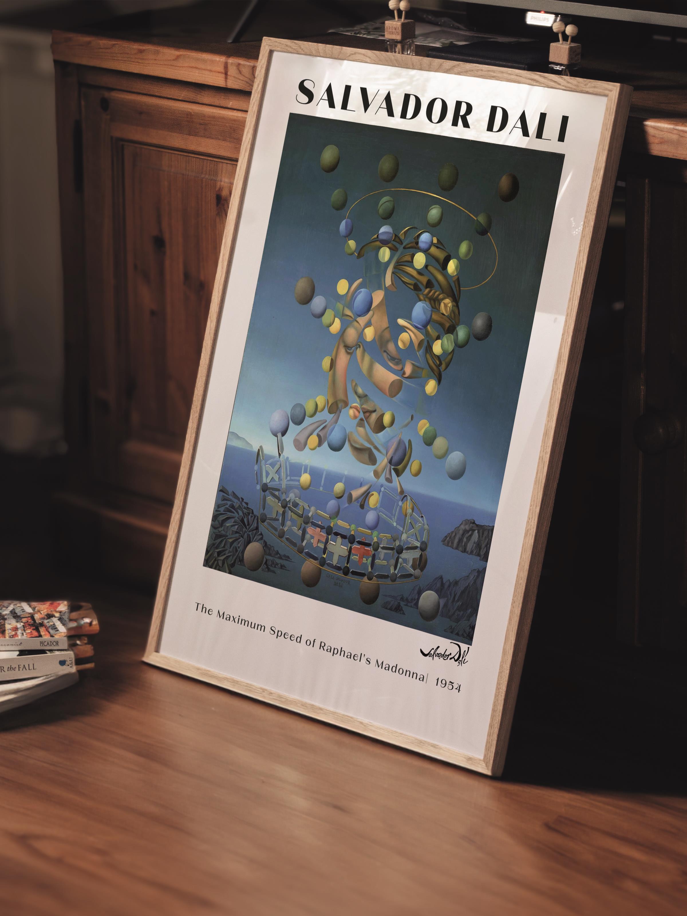 Salvador Dali Duvar Posteri - Duvar Dekoru - Sanat Serisi Posterleri - Kalın Kağıt - Çerçevesiz