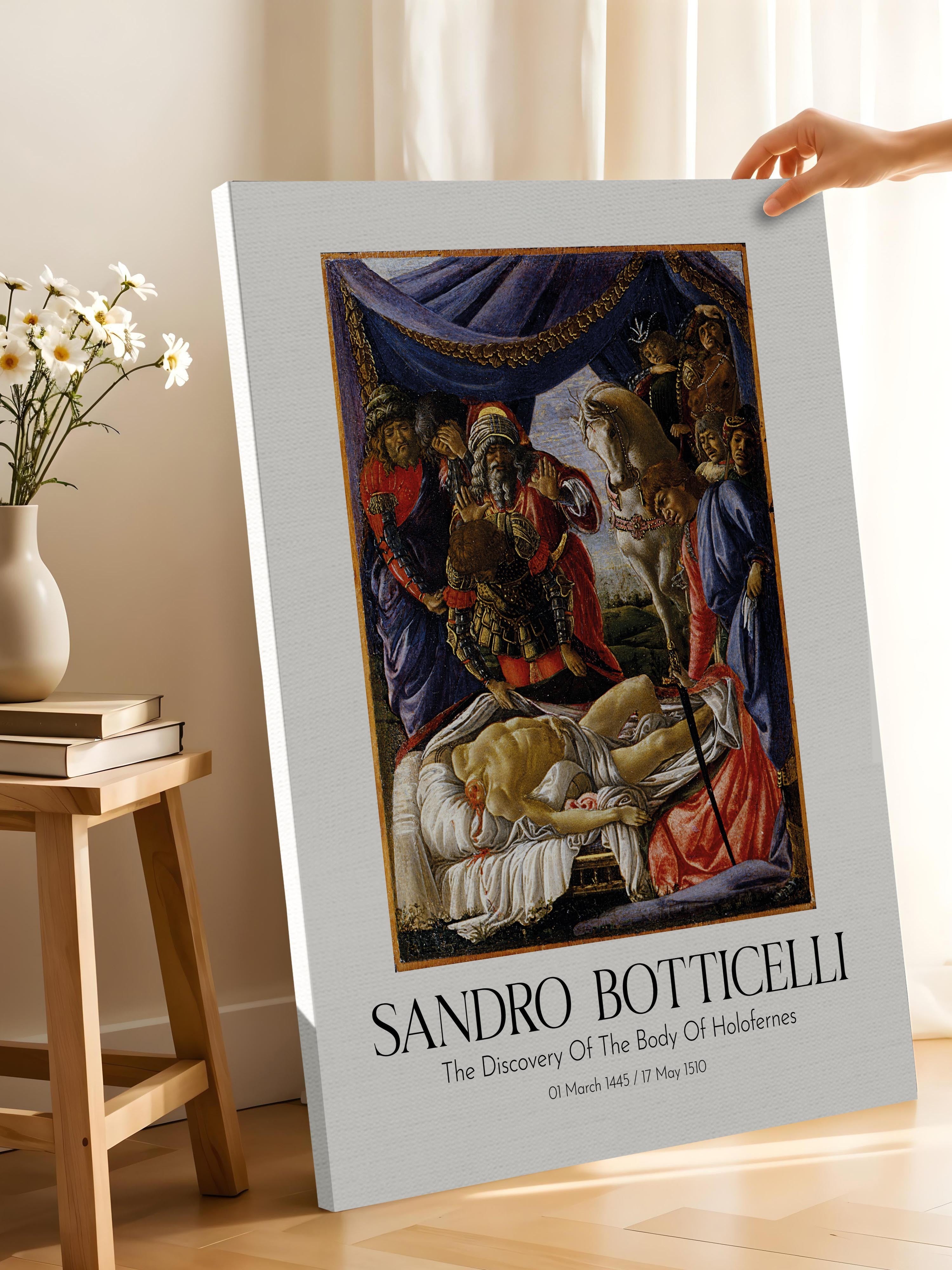 Sandro Botticelli, Kanvas Tablo, Sanat Serisi NO:110758