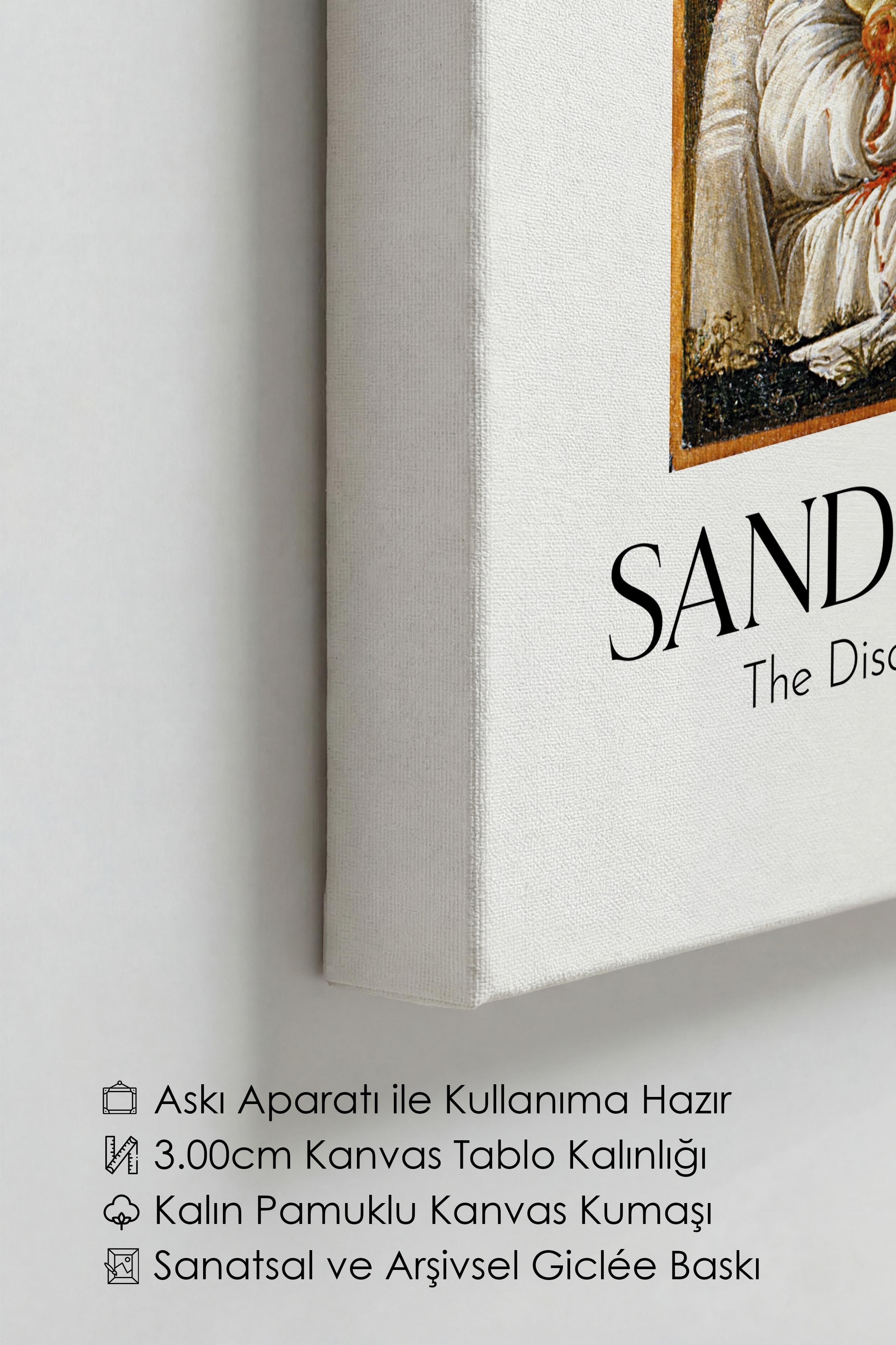 Sandro Botticelli, Kanvas Tablo, Sanat Serisi NO:110758