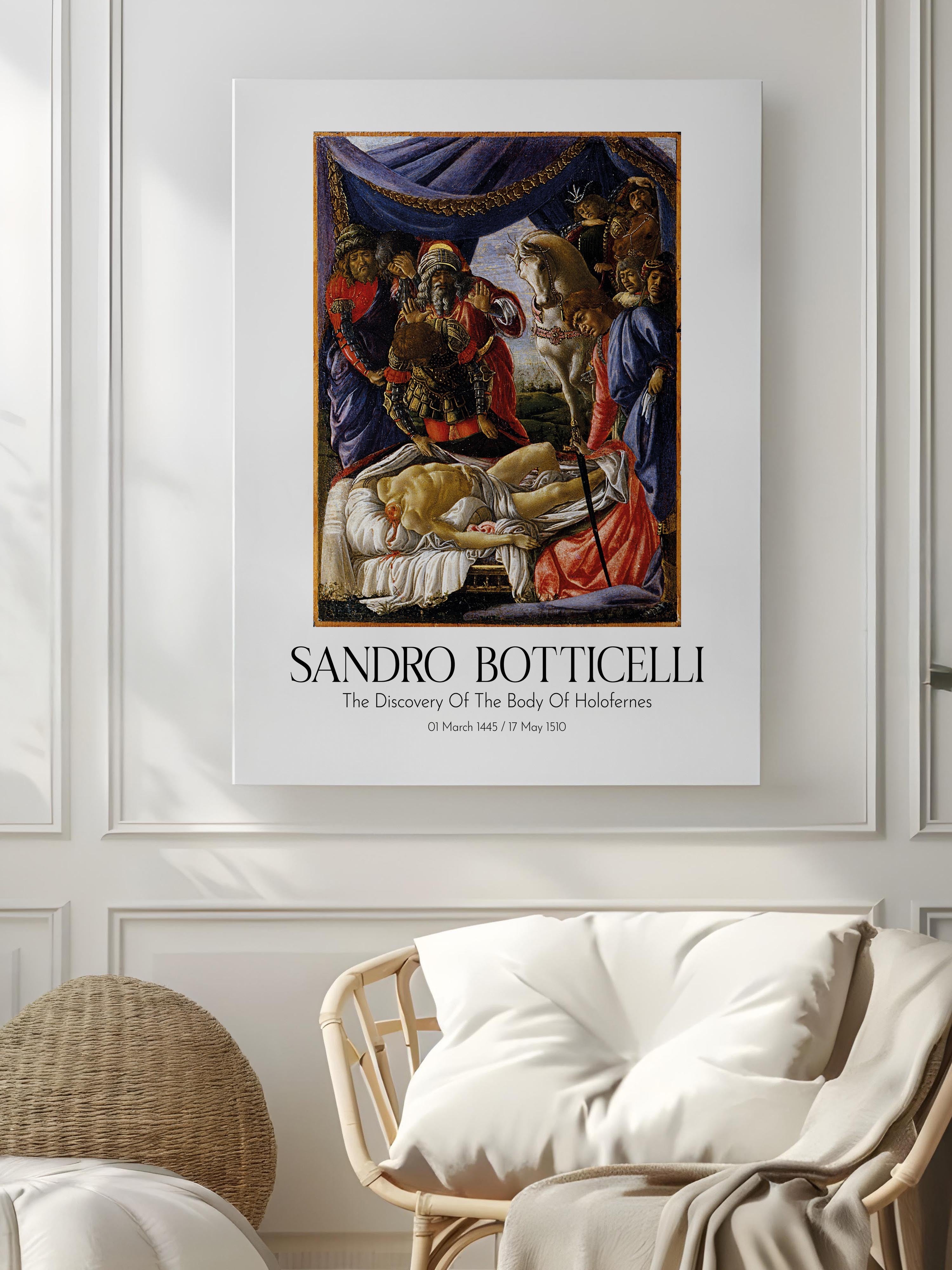 Sandro Botticelli, Kanvas Tablo, Sanat Serisi NO:110758