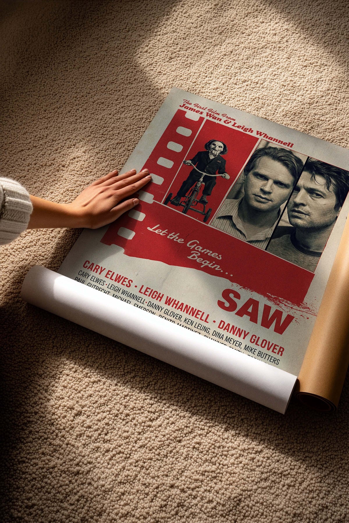 Saw Posteri, Sinema ve Dizi Tablo Posterleri, Film Dizi Afişleri NO:112913