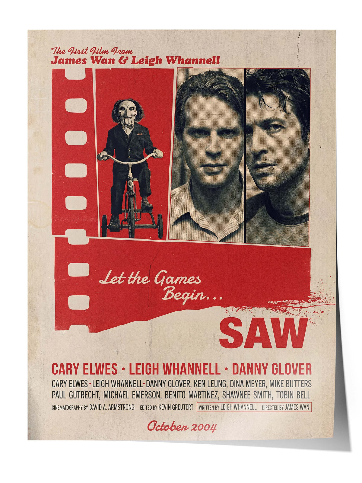 Saw Posteri, Sinema ve Dizi Tablo Posterleri, Film Dizi Afişleri NO:112913
