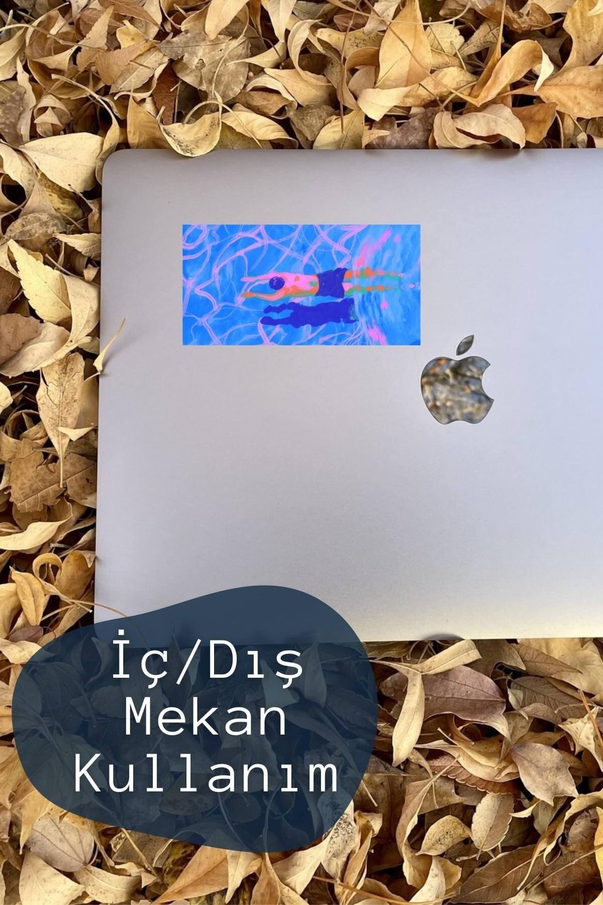 Seyahat Temalı Sticker Seti - 4 Adet Etiket Seti- Telefon, Tablet, Defter Laptop Uyumlu Etiket