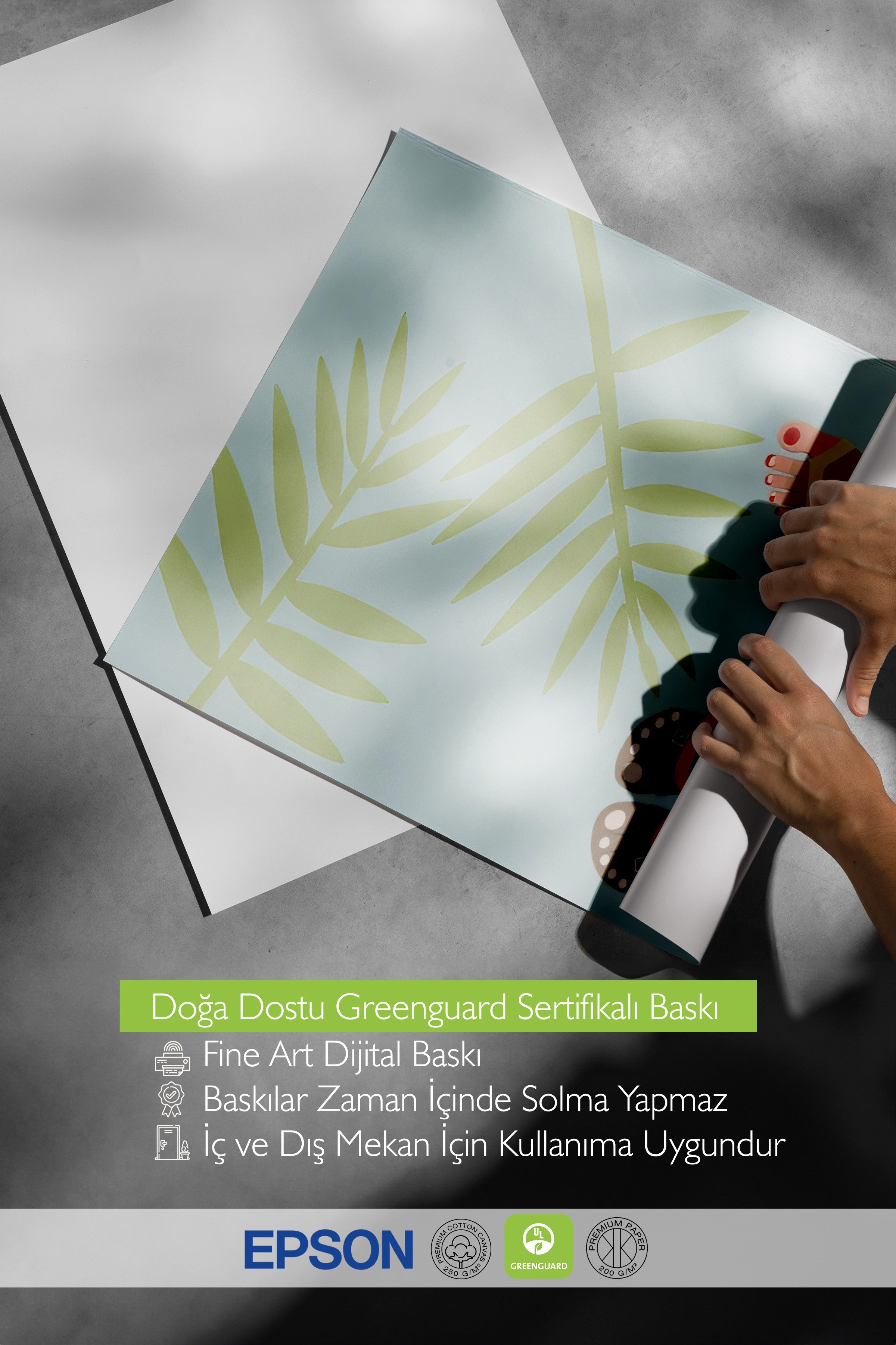 Siyah Çerçeveli Poster, Güzel Bir Yaz Günü, İllüstrasyon, Renkli Renk Poster, 2025 Yaz Seçkisi, NO:109655